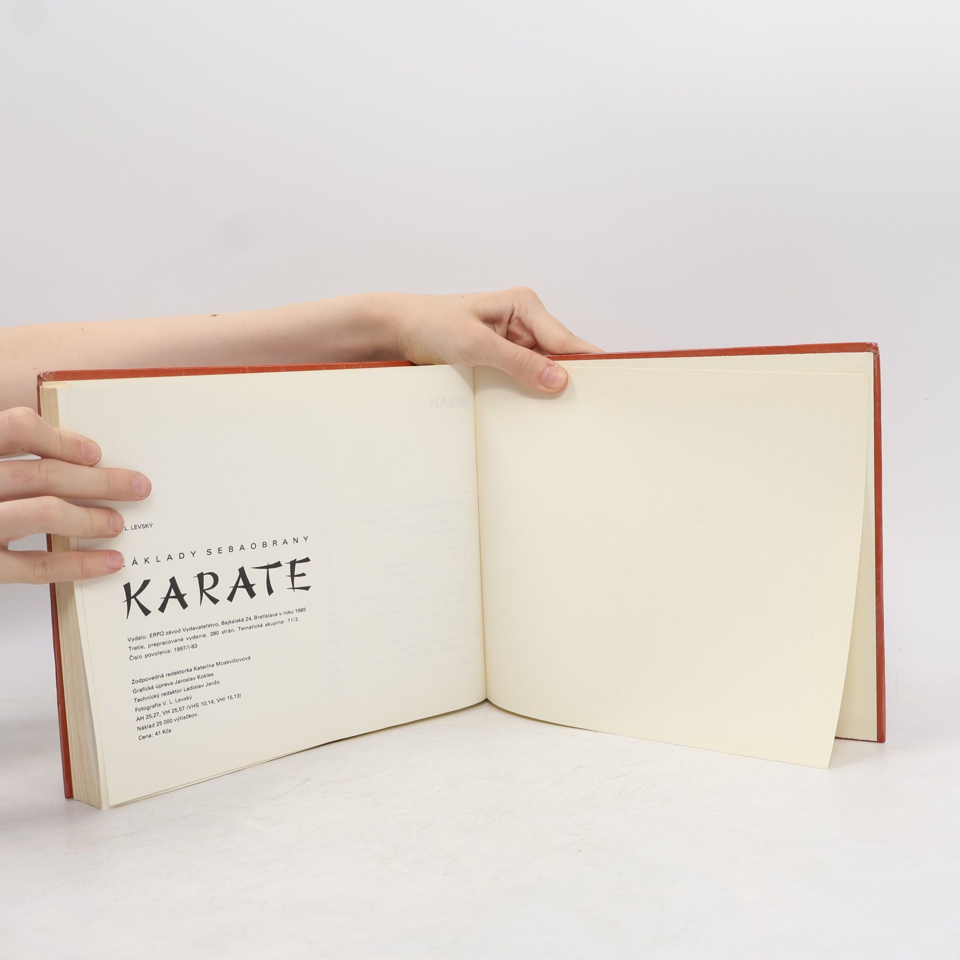 Vojtech L. Levský Základy sebaobrany: Karate