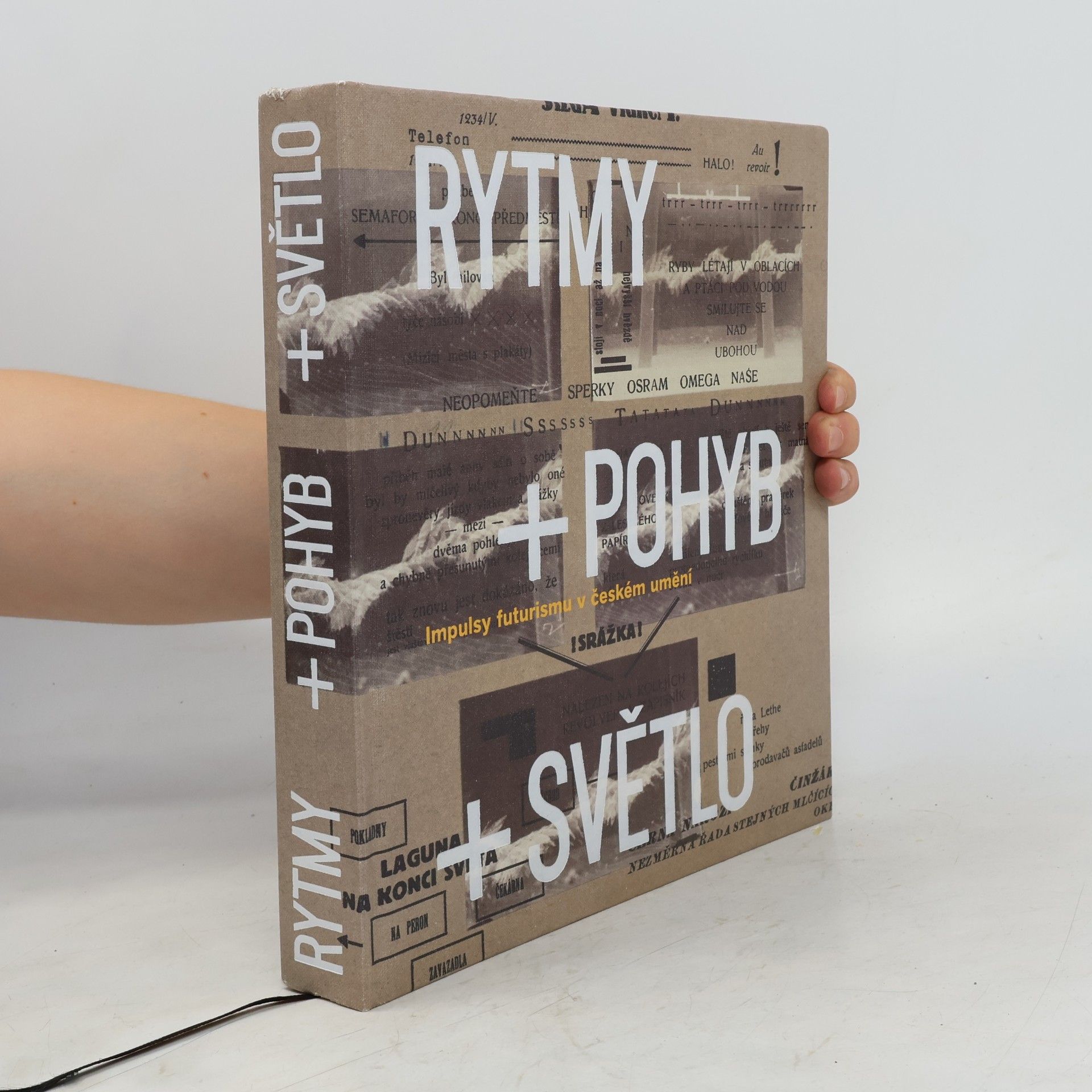 Alena Pomajzlová Rytmy + pohyb + světlo : impulsy futurismu v českém umění