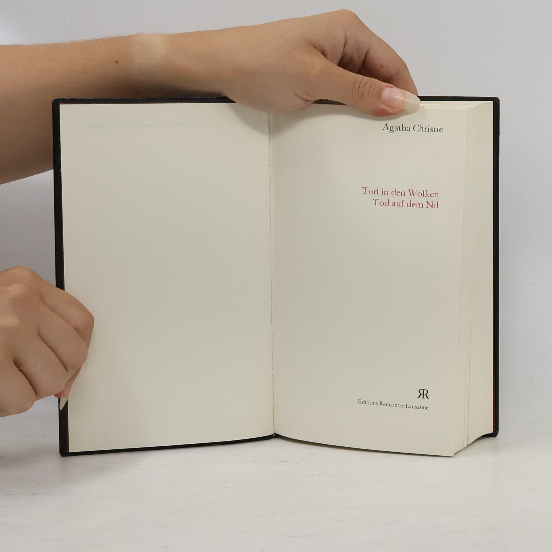 Agatha Christie Tod in den Wolken. Tod auf dem Nil