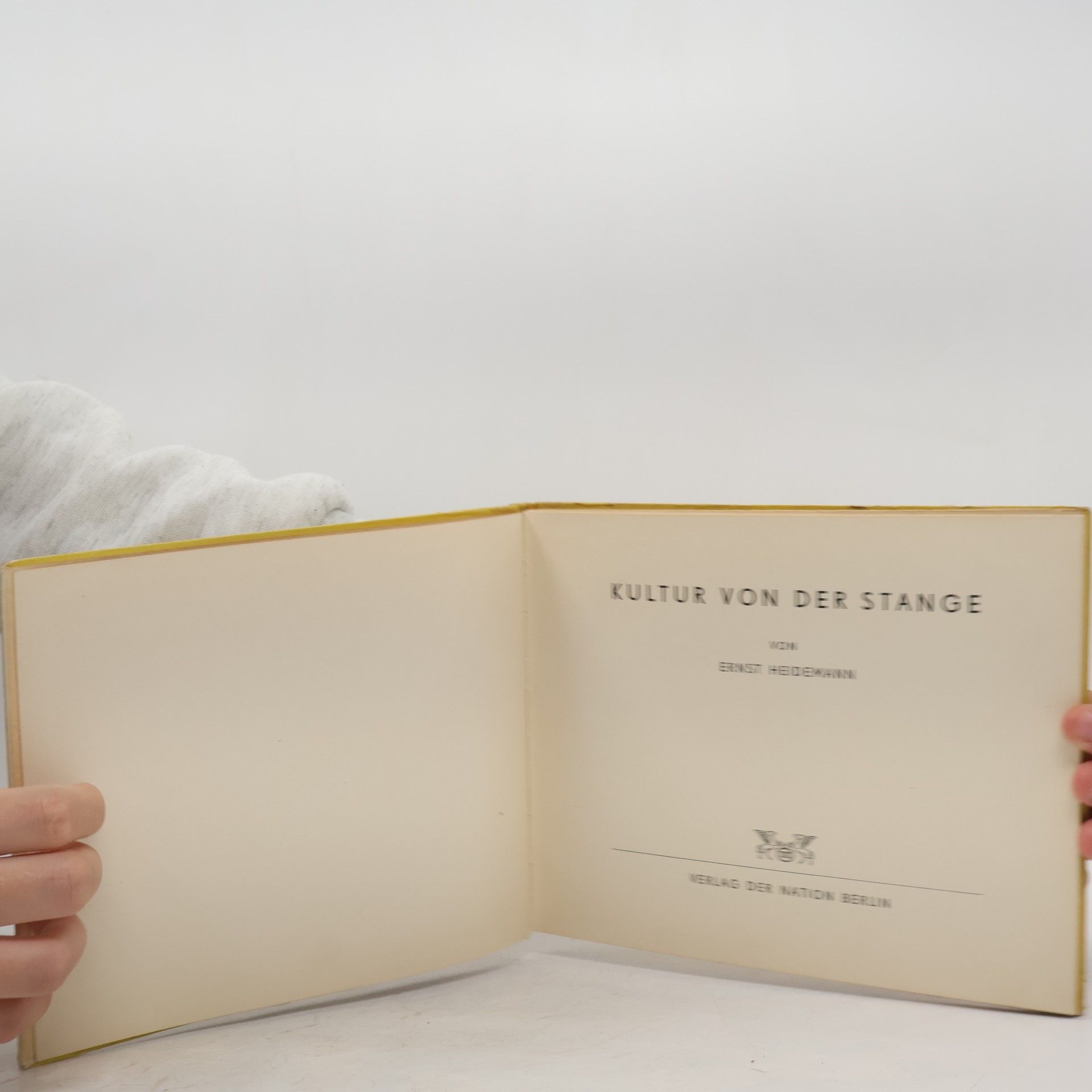 Erns Heidemann Kultur von der Stange