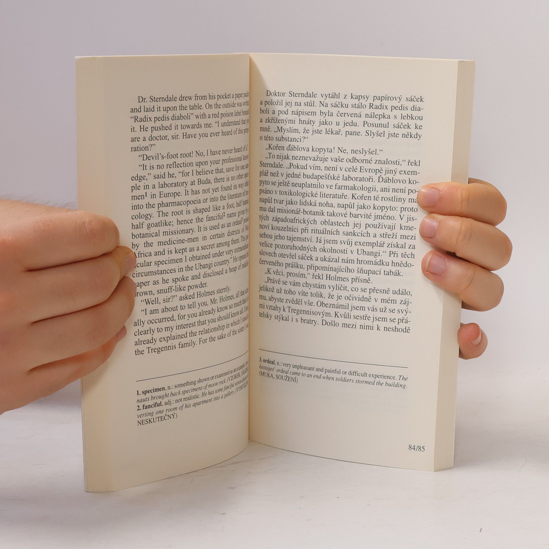 Arthur Conan Doyle The Adventure of The Devil's Foot And Other Cases of Sherlock Holmes. Ďáblovo kopyto a jiné případy Sherlocka Holmese