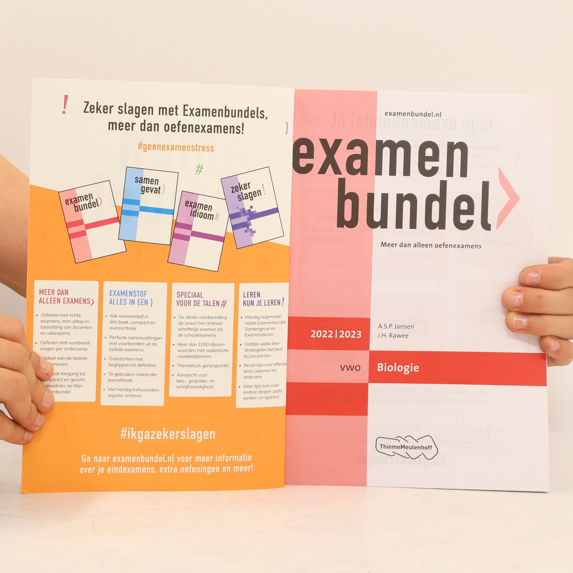 Examenbundel: Vwo Biologie 2022/2023