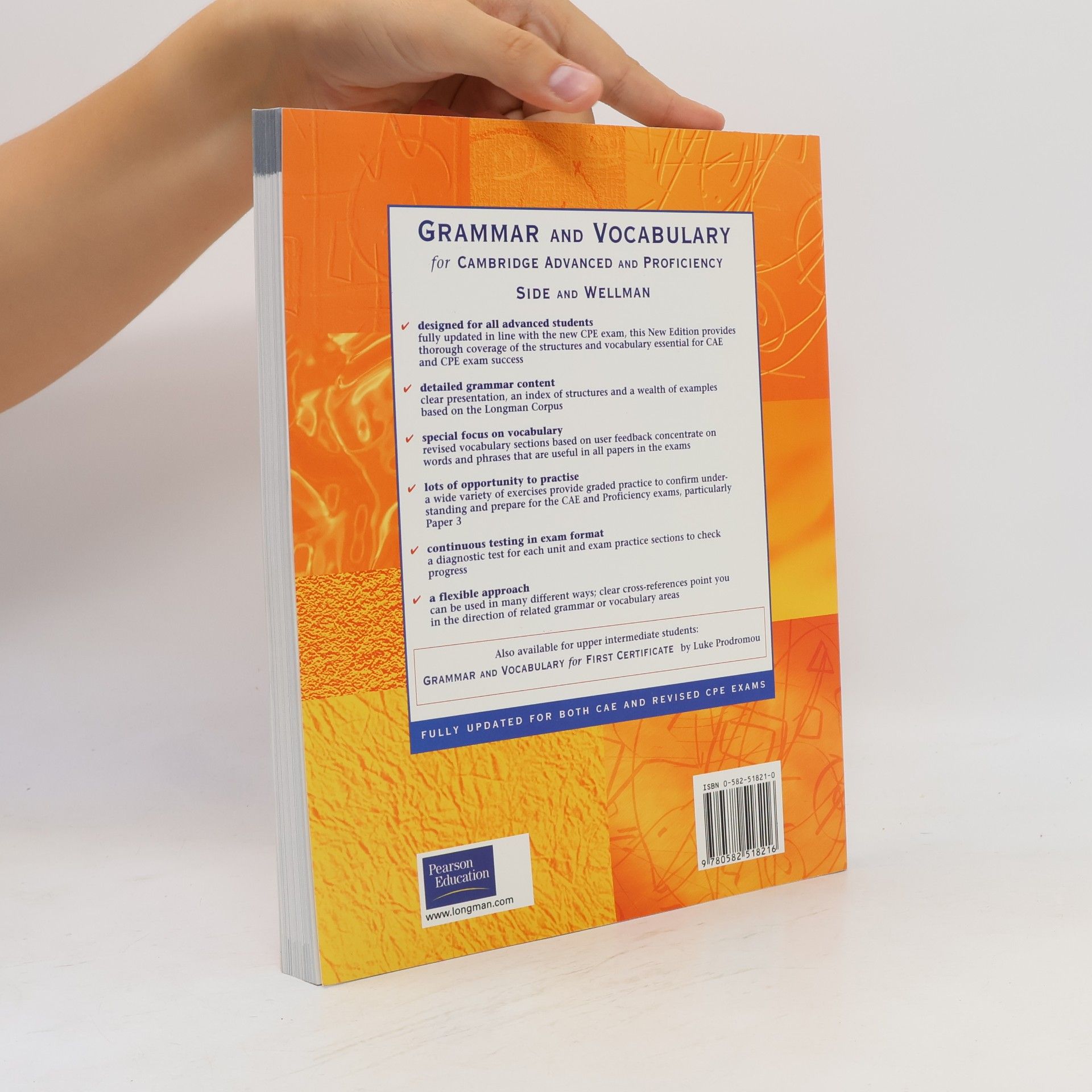 Richard Side Grammar and Vocabulary for Cambridge Advanced and Proficiency