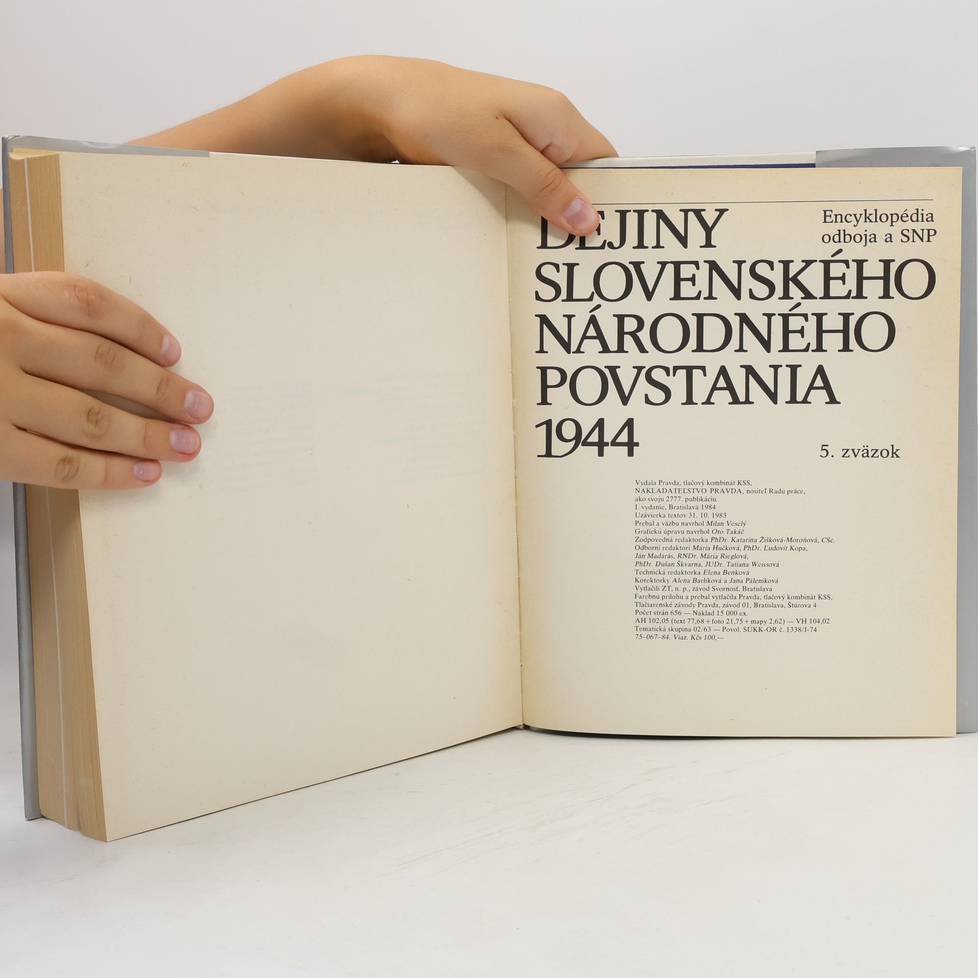 Various authors Dejiny Slovenského národněho povstania 1944, 5. díl