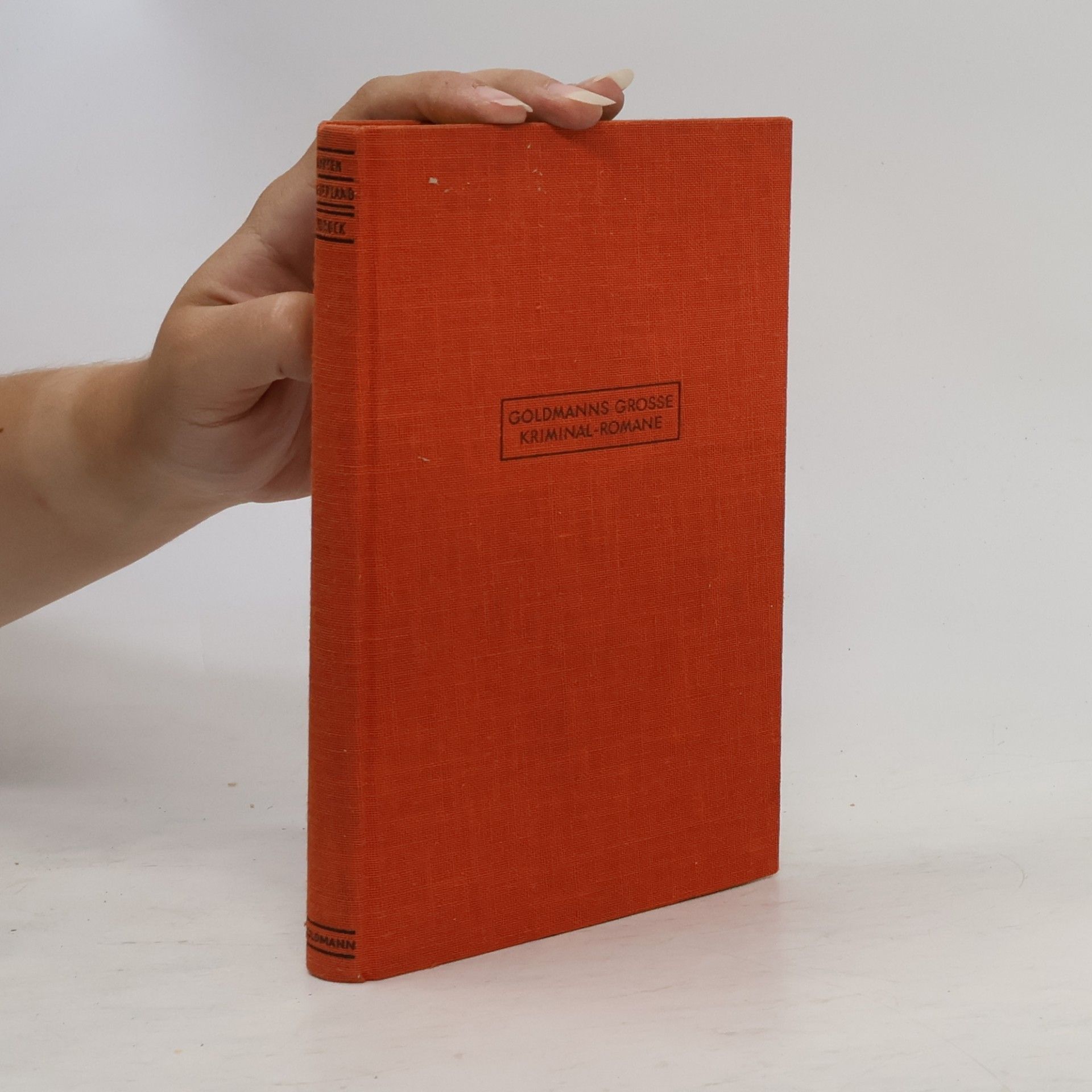 Autores varios Goldmanns Große Kriminal-Romane