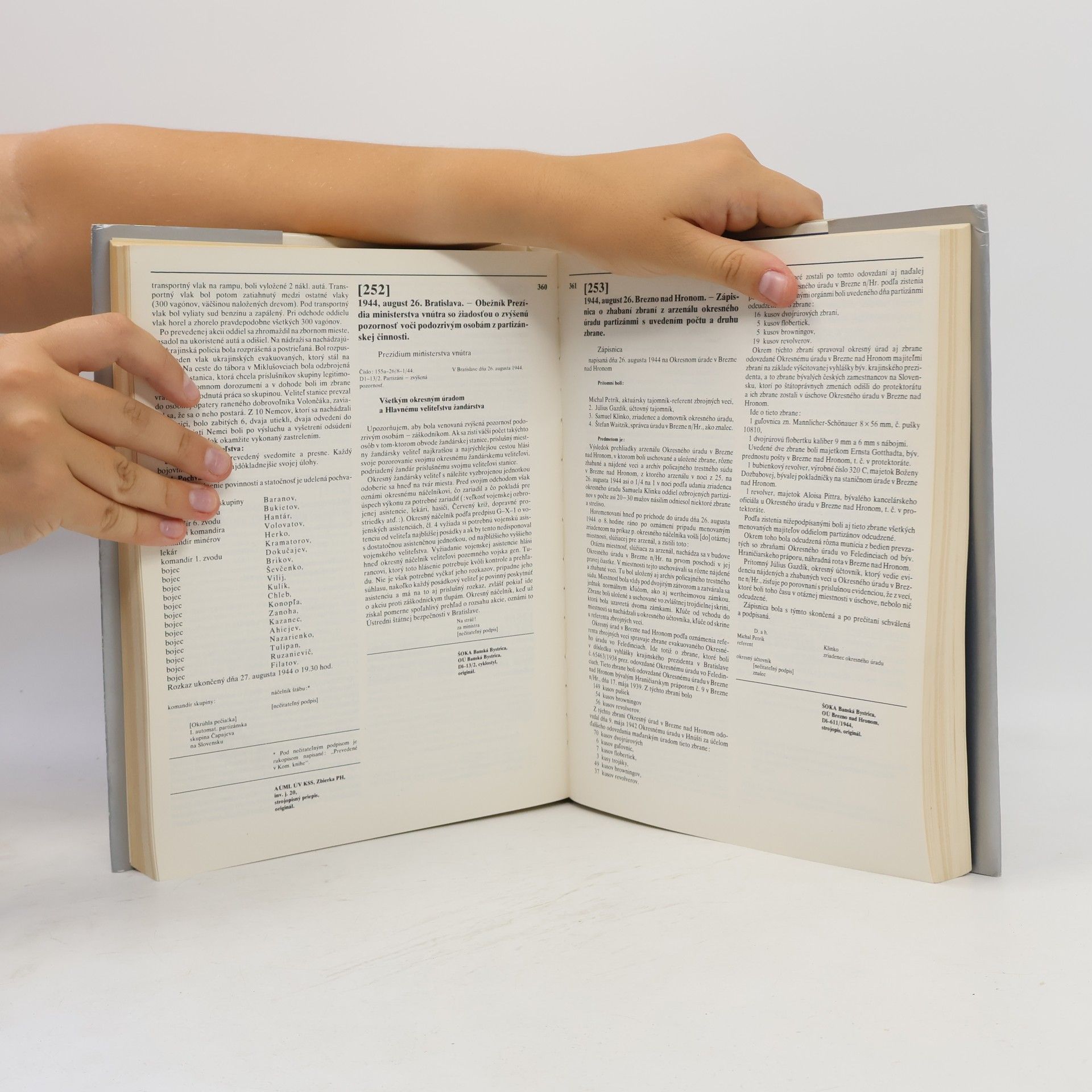 Various authors Dejiny slovenského národného povstania 1944. 3. zväzok