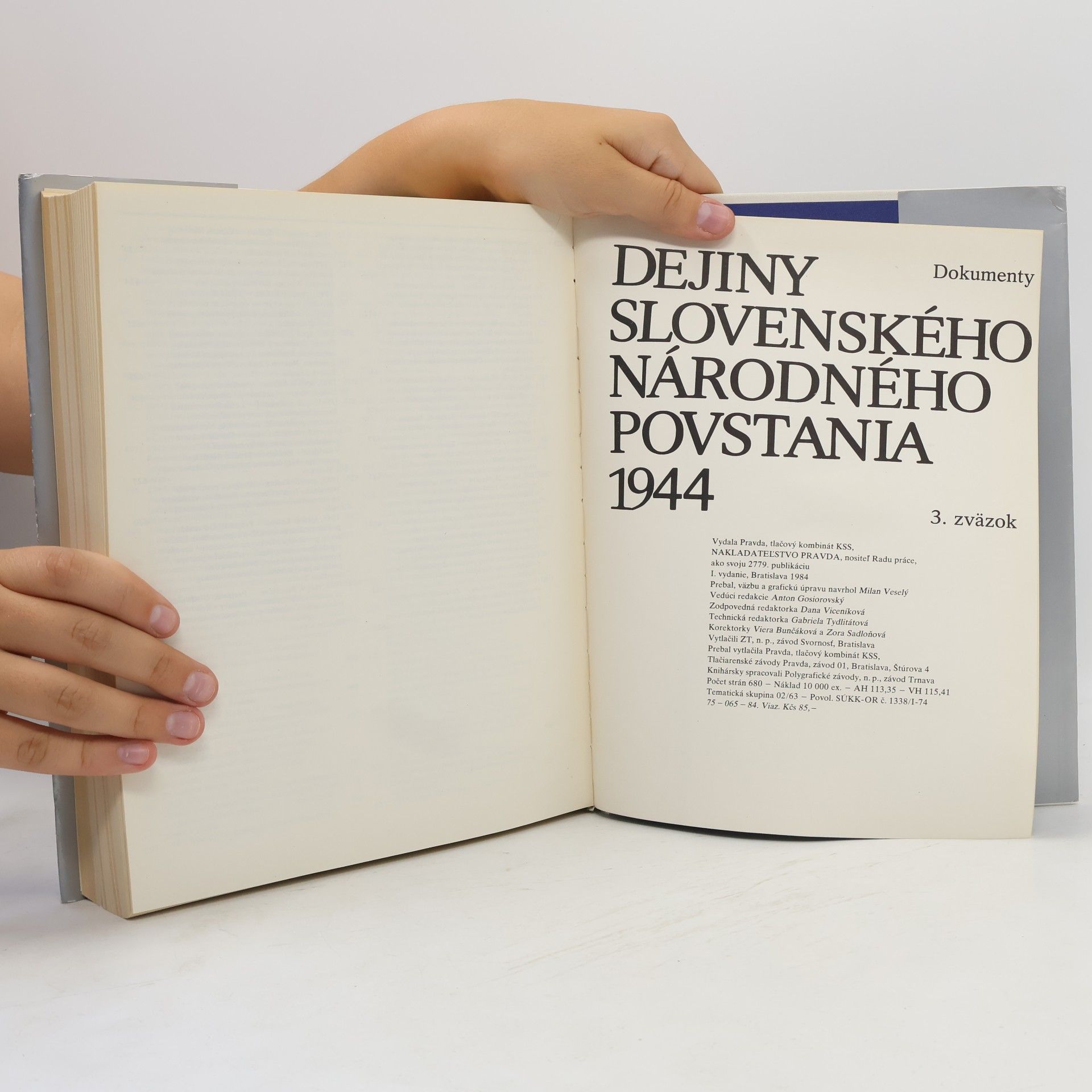 Various authors Dejiny slovenského národného povstania 1944. 3. zväzok