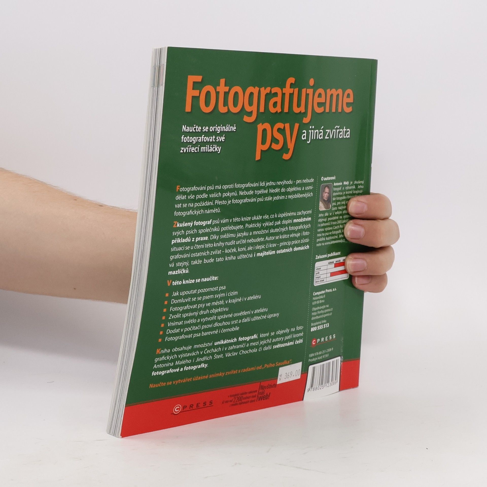 Antonín Malý Fotografujeme psy a jiná zvířata