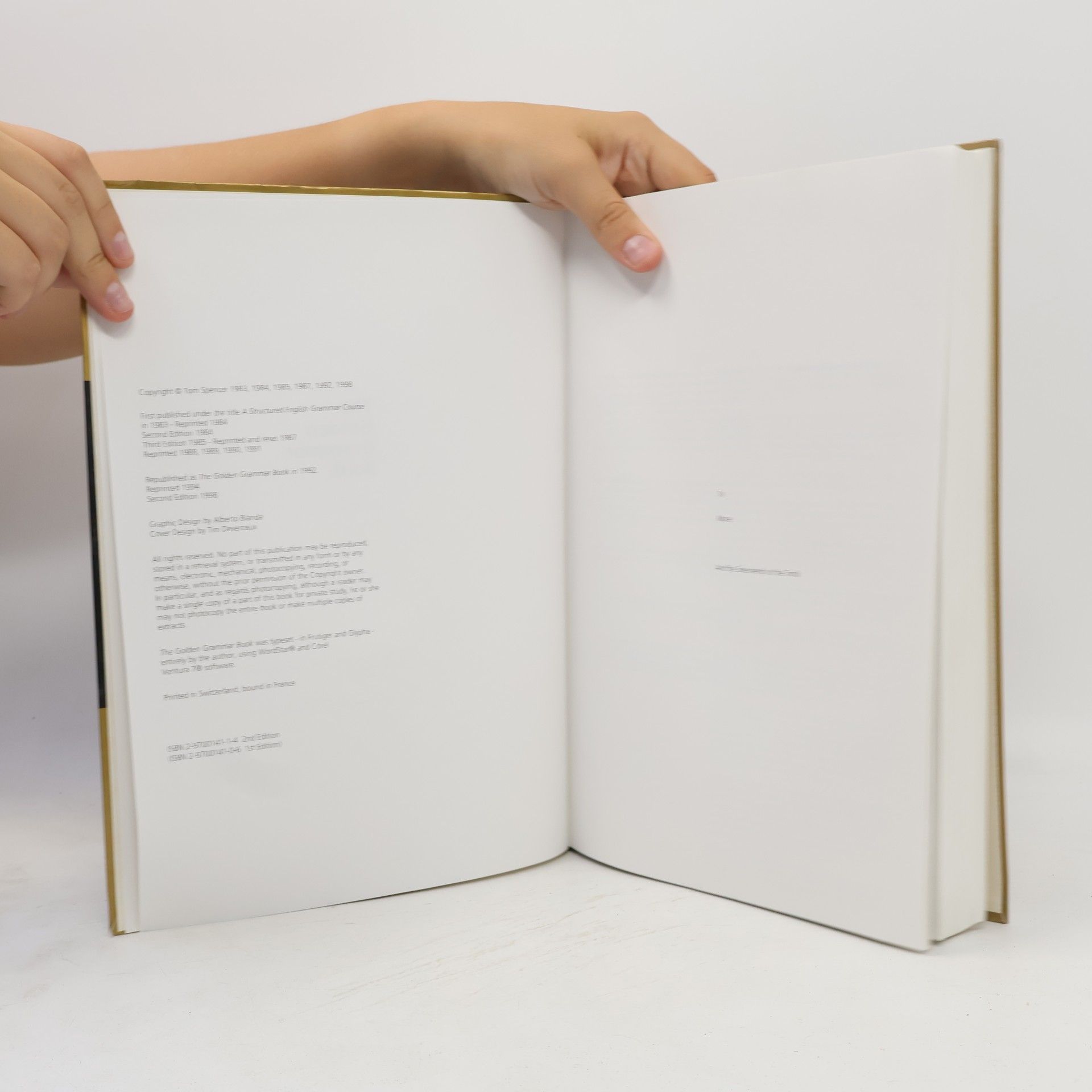 Tom Spencer The Golden Grammar Book