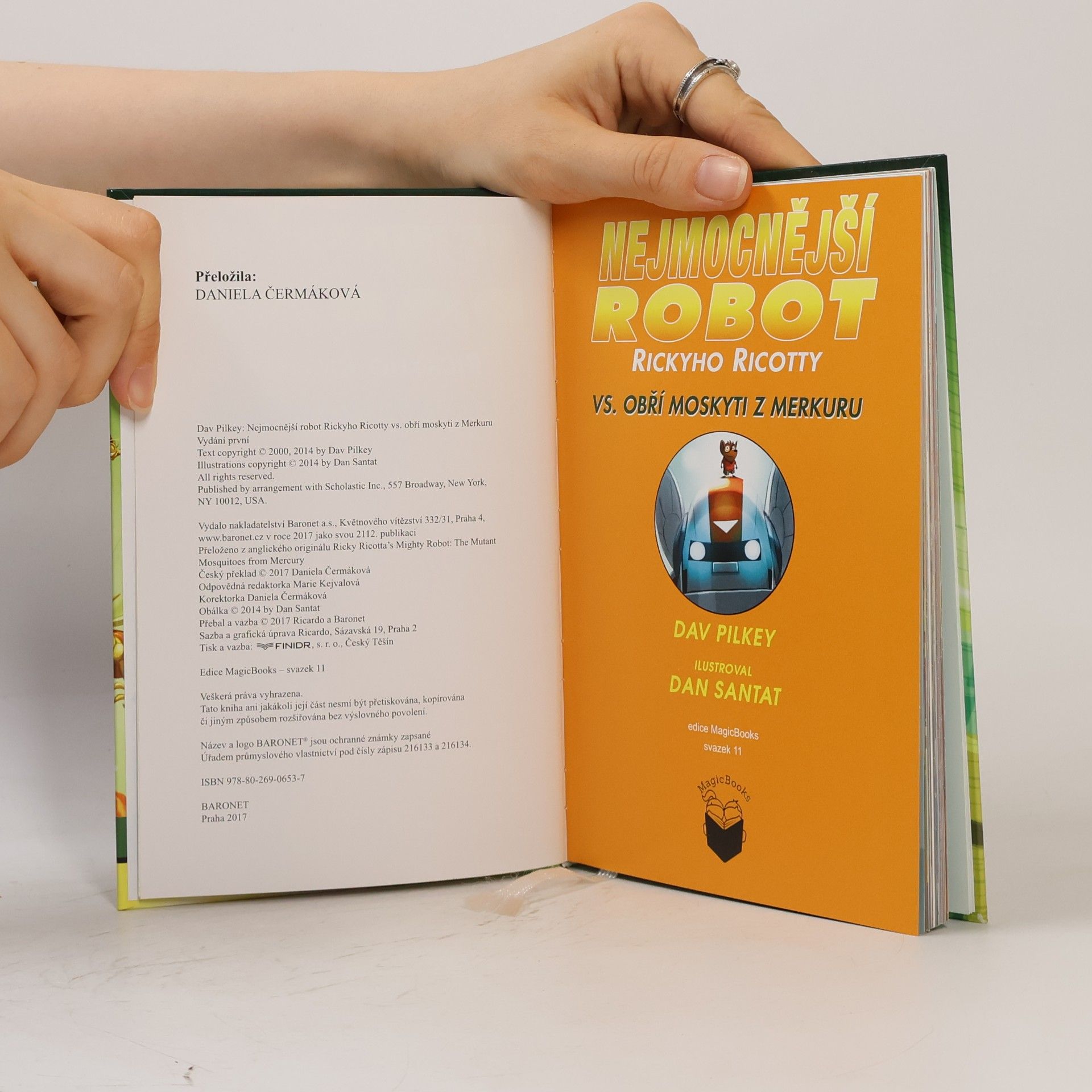 Dav Pilkey Nejmocnější robot Rickyho Ricotty 1-4