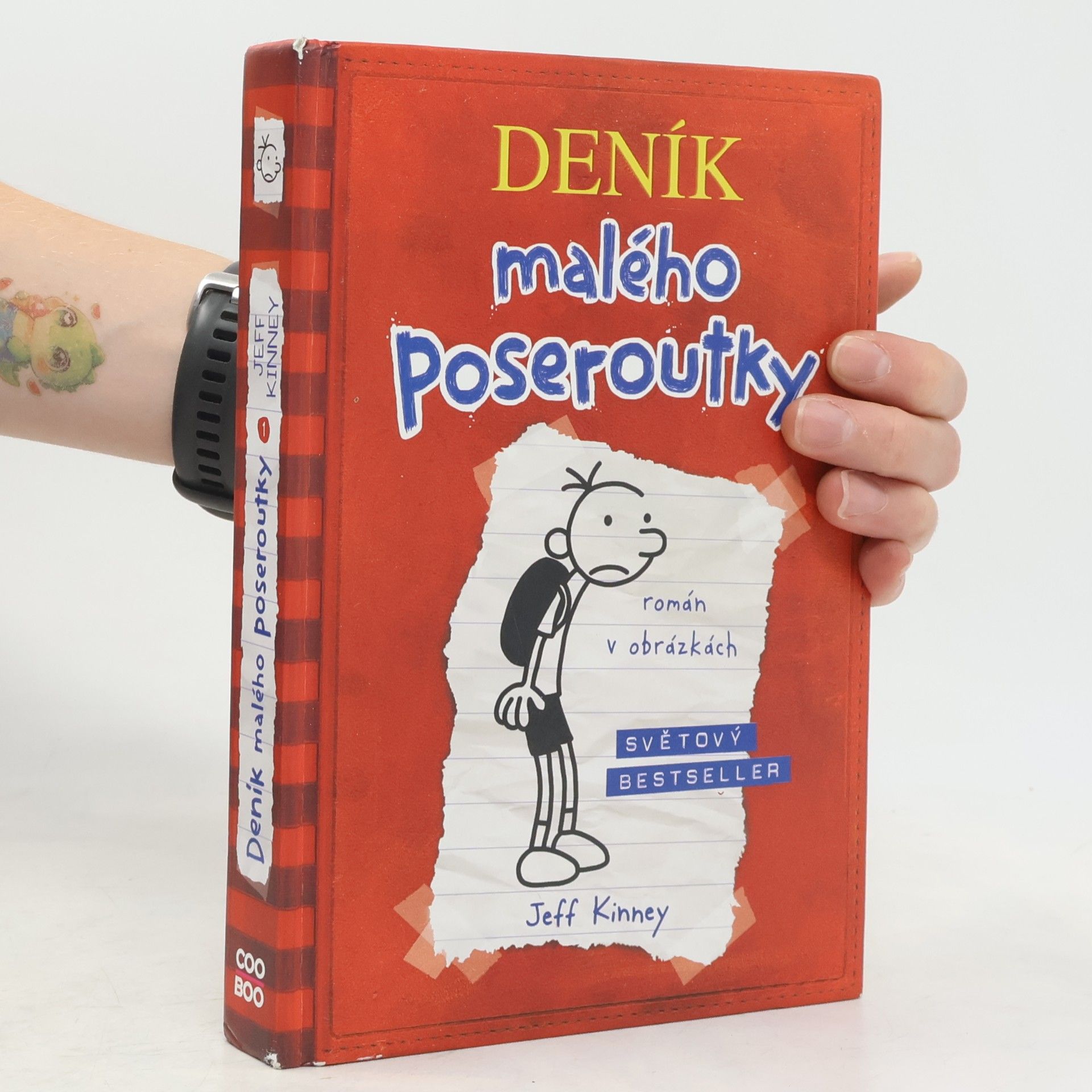 Jeff Kinney Deník malého poseroutky 1