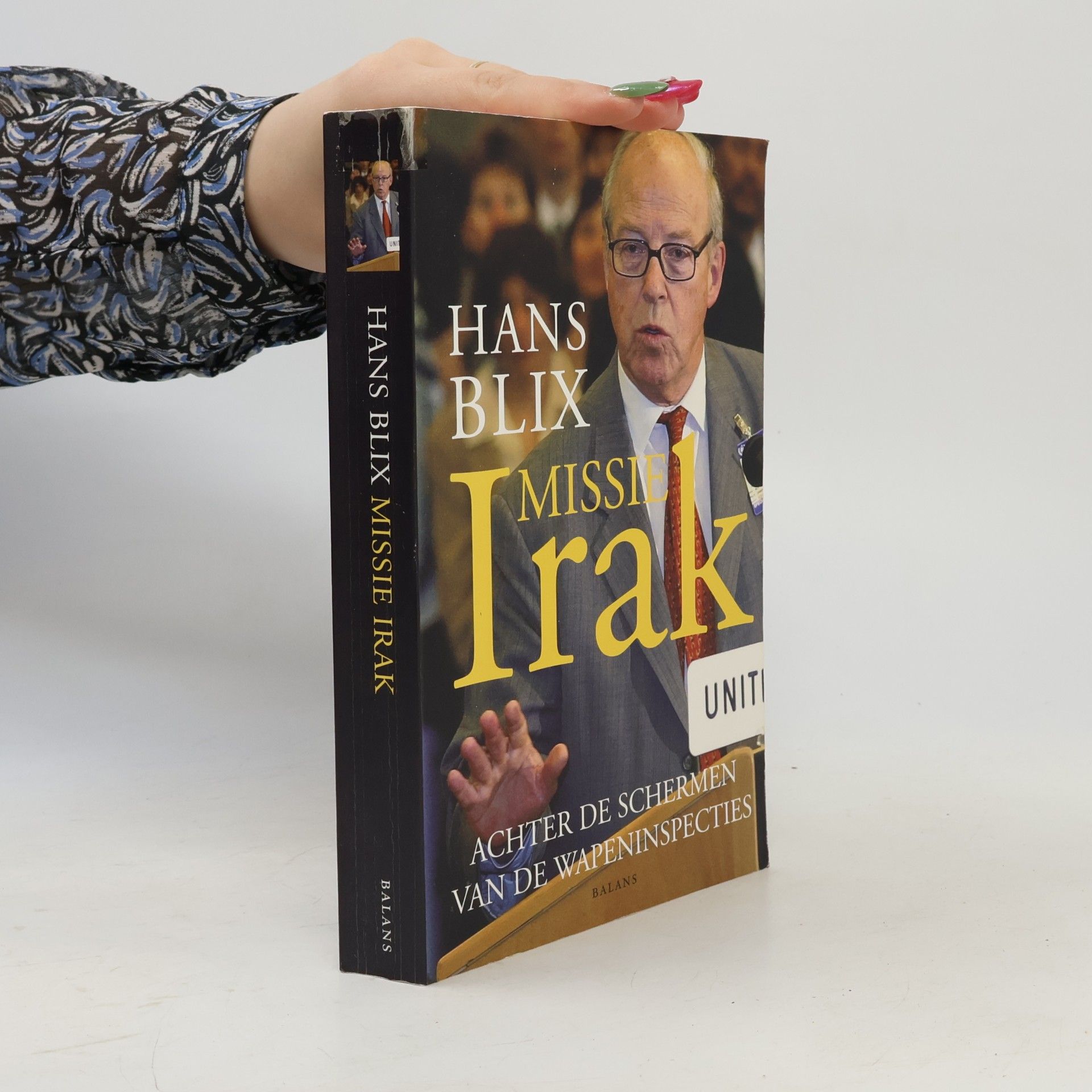 Hans Blix Missie Irak