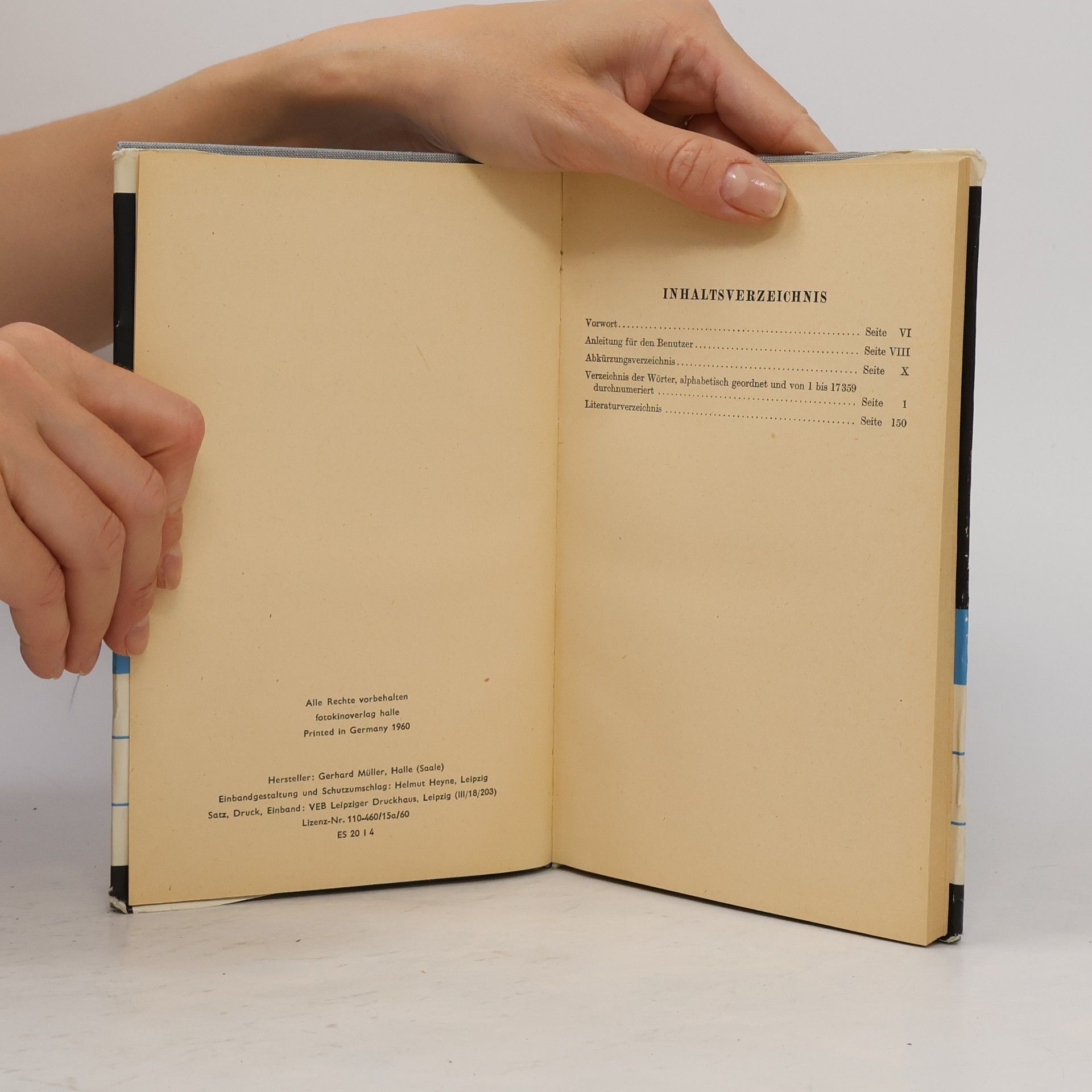 S. Maurer Fotokino Wörterbuch. Band 1, Deutsch