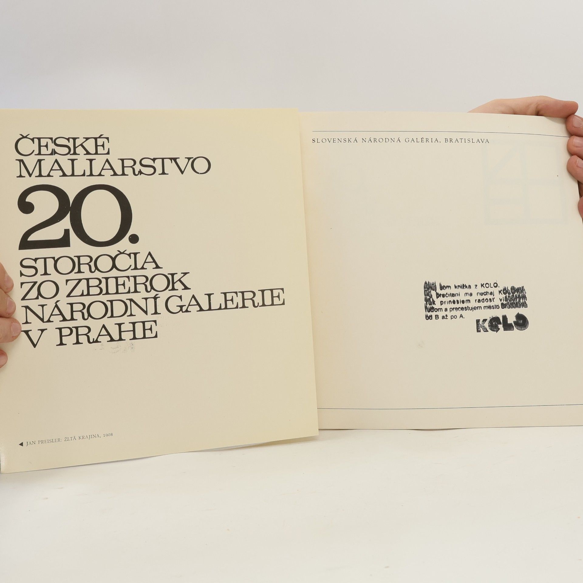 Autorenkollektiv České maliarstvo 20. storočia zo zbierok Národní galerie v Prahe