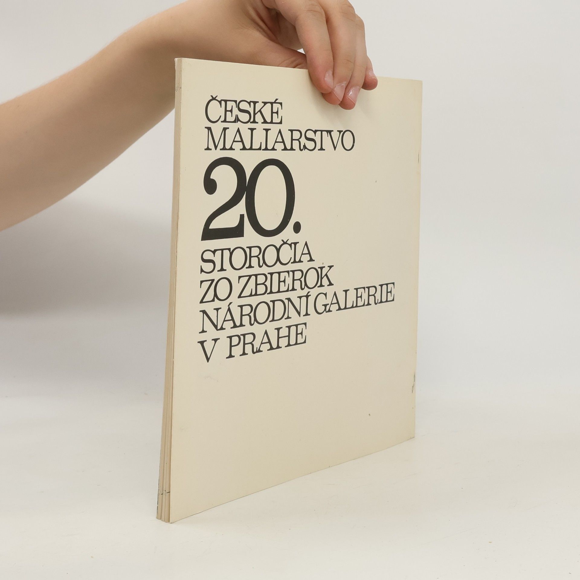 Autorenkollektiv České maliarstvo 20. storočia zo zbierok Národní galerie v Prahe