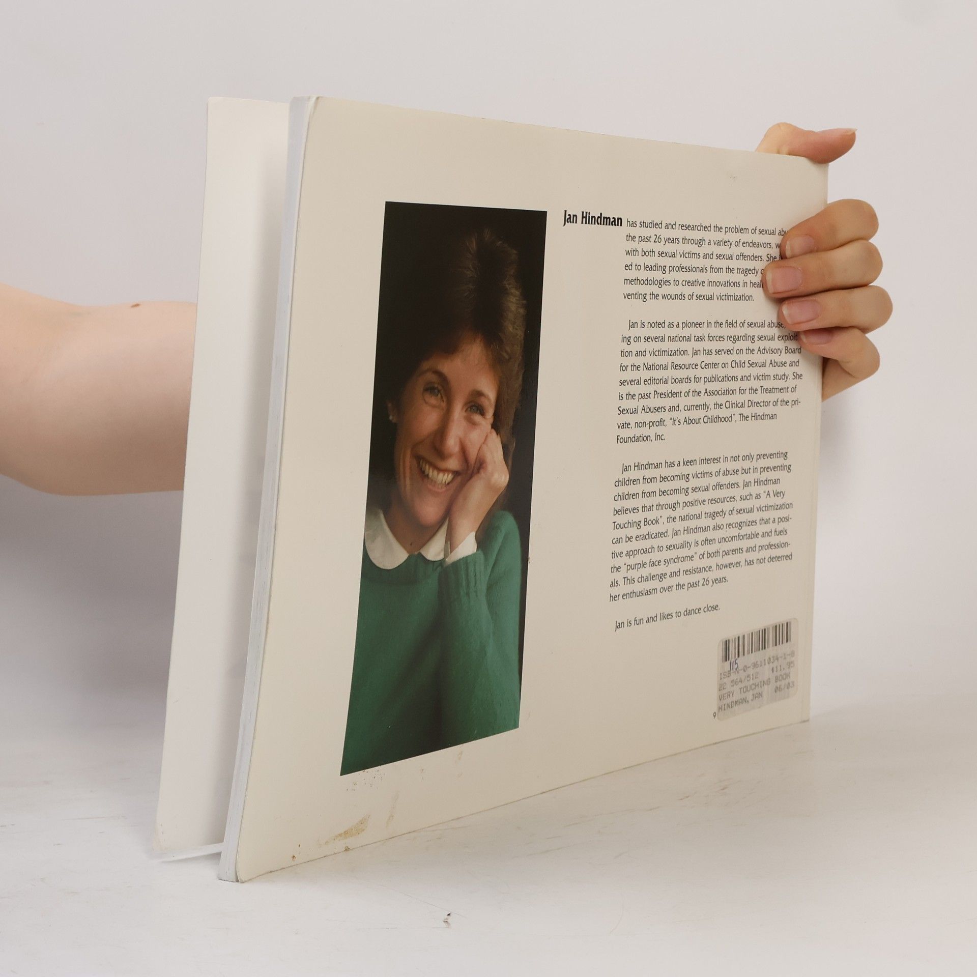 Jan Hindman A Very Touching Book...for Little People and for Big People
