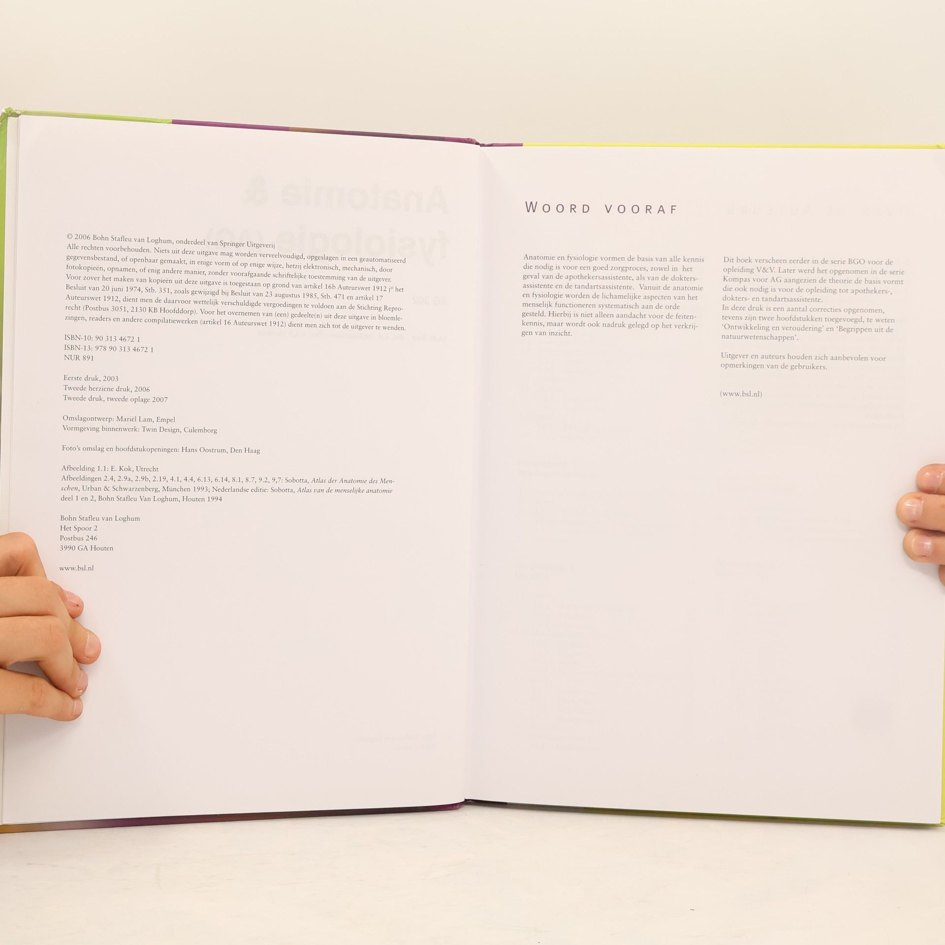 J.A.M. Baar Kompas voor AG - AG 302: Anatomie & fysiologie