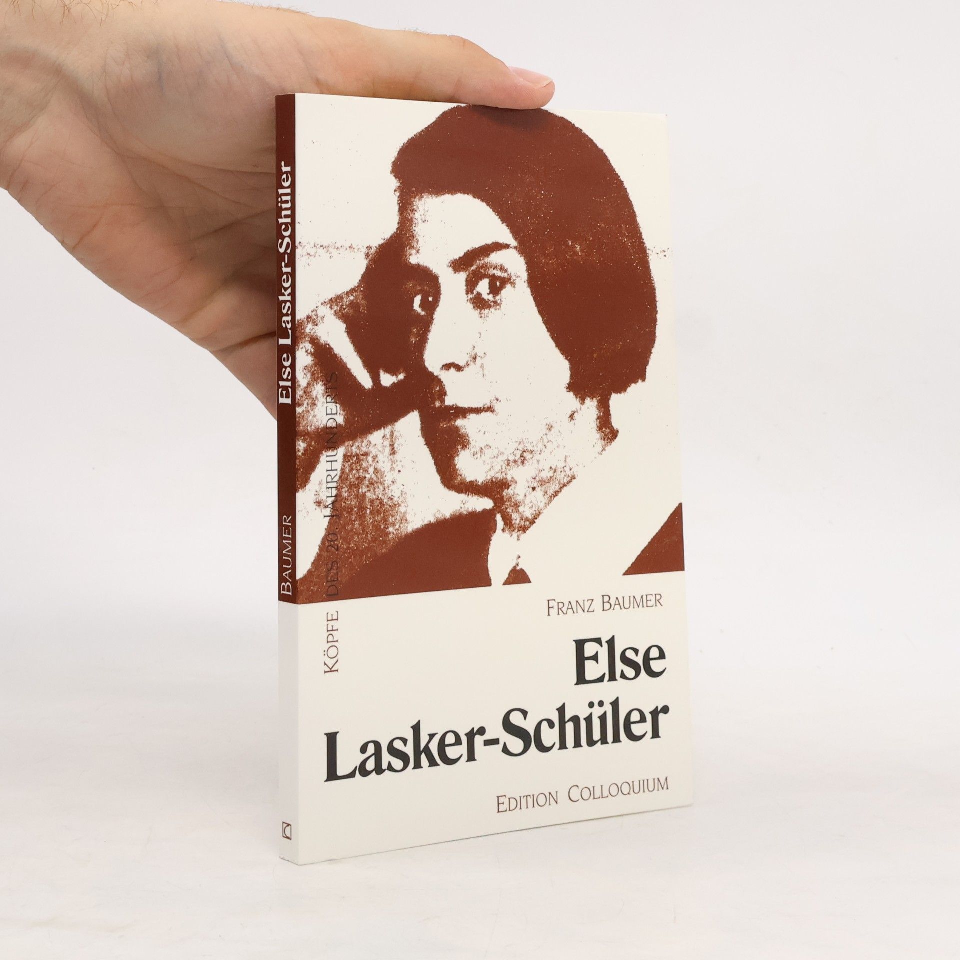 Franz Baumer Köpfe des 20. Jahrhunderts: Else Lasker-Schüler
