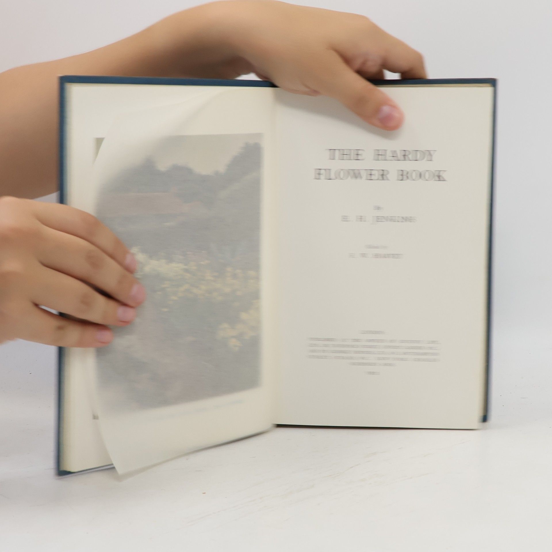 Edmund Howard Jenkins The Hardy Flower Book