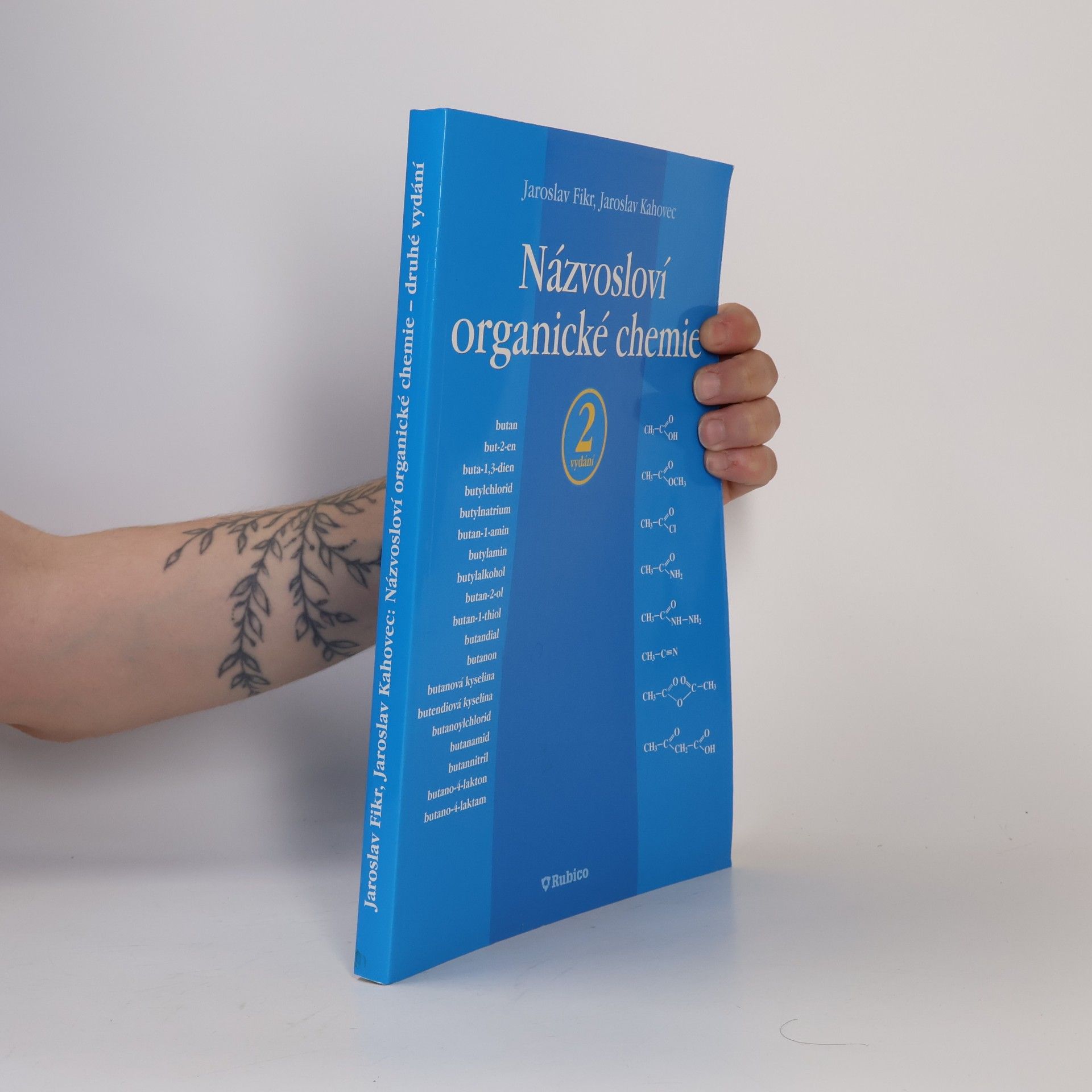 Jaroslav Fikr Názvosloví organické chemie
