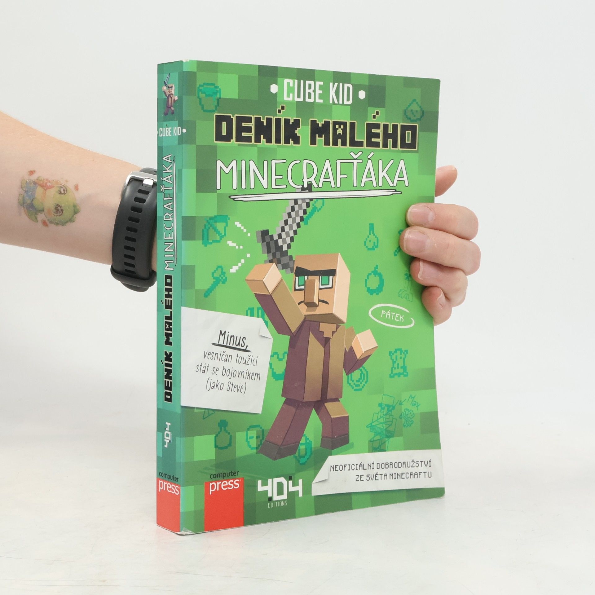 Cube Kid Deník malého Minecrafťáka