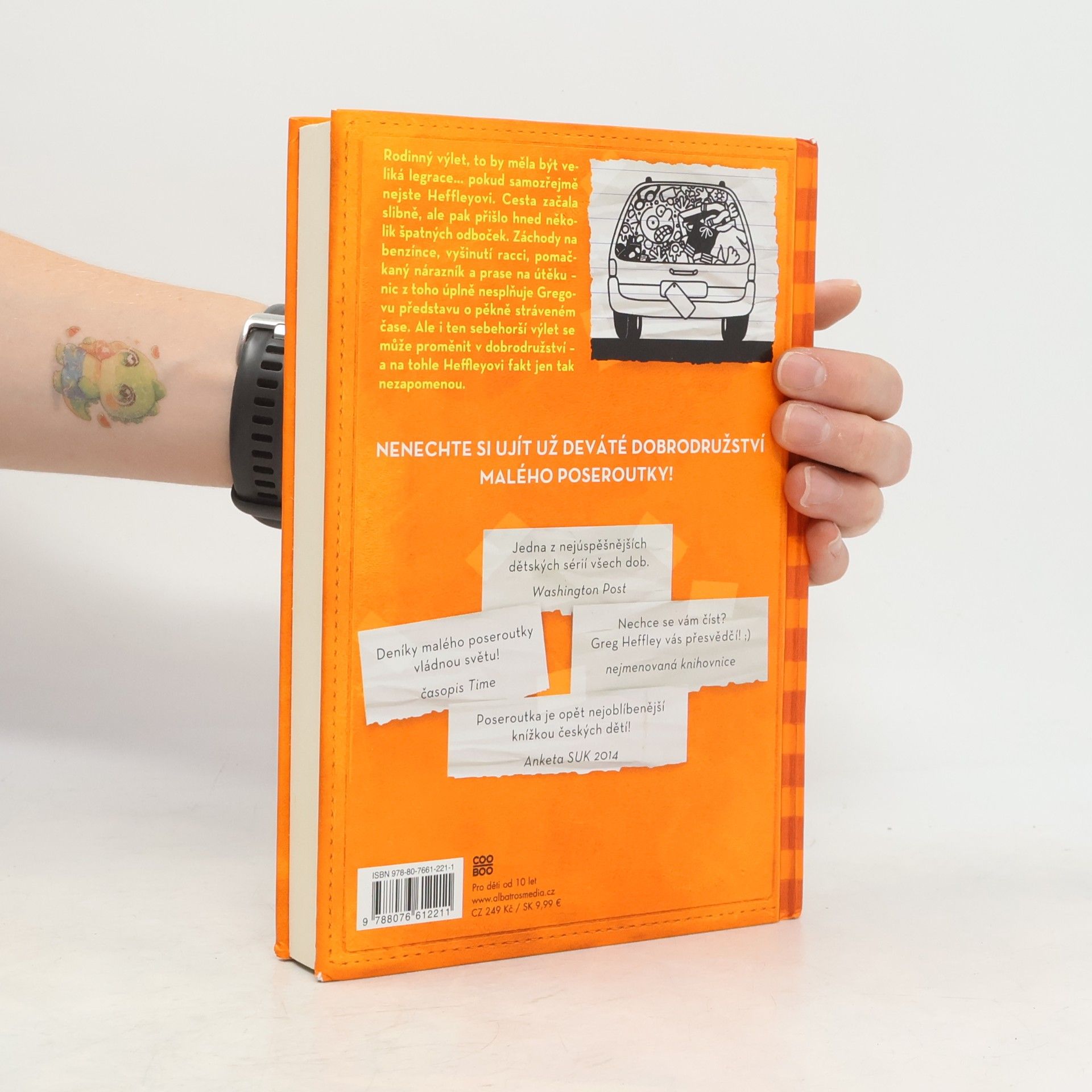 Jeff Kinney Deník malého poseroutky 9. Výlet za všechny peníze