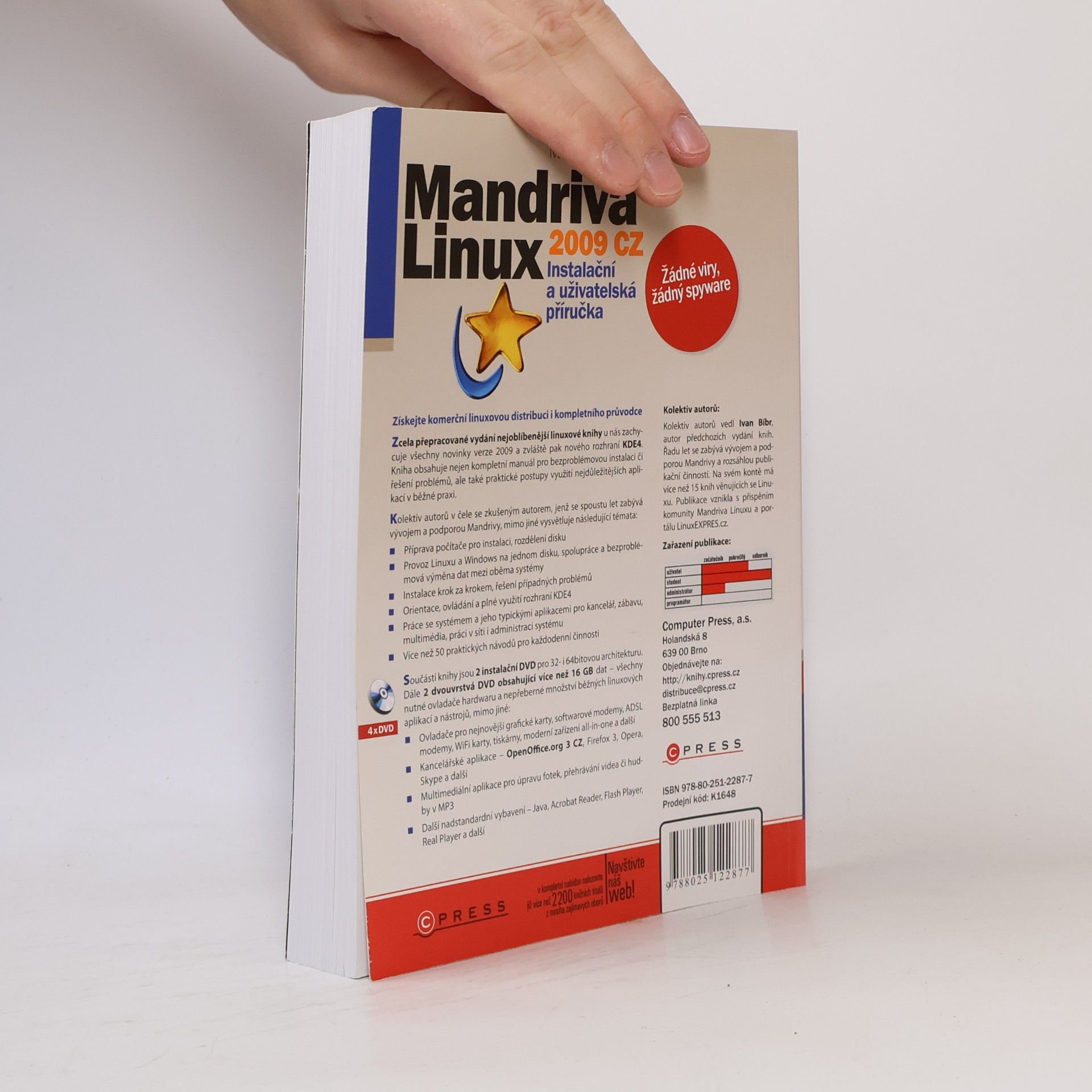 Ivan Bíbr Mandriva Linux 2009 CZ. Instalační a uživatelská příručka.