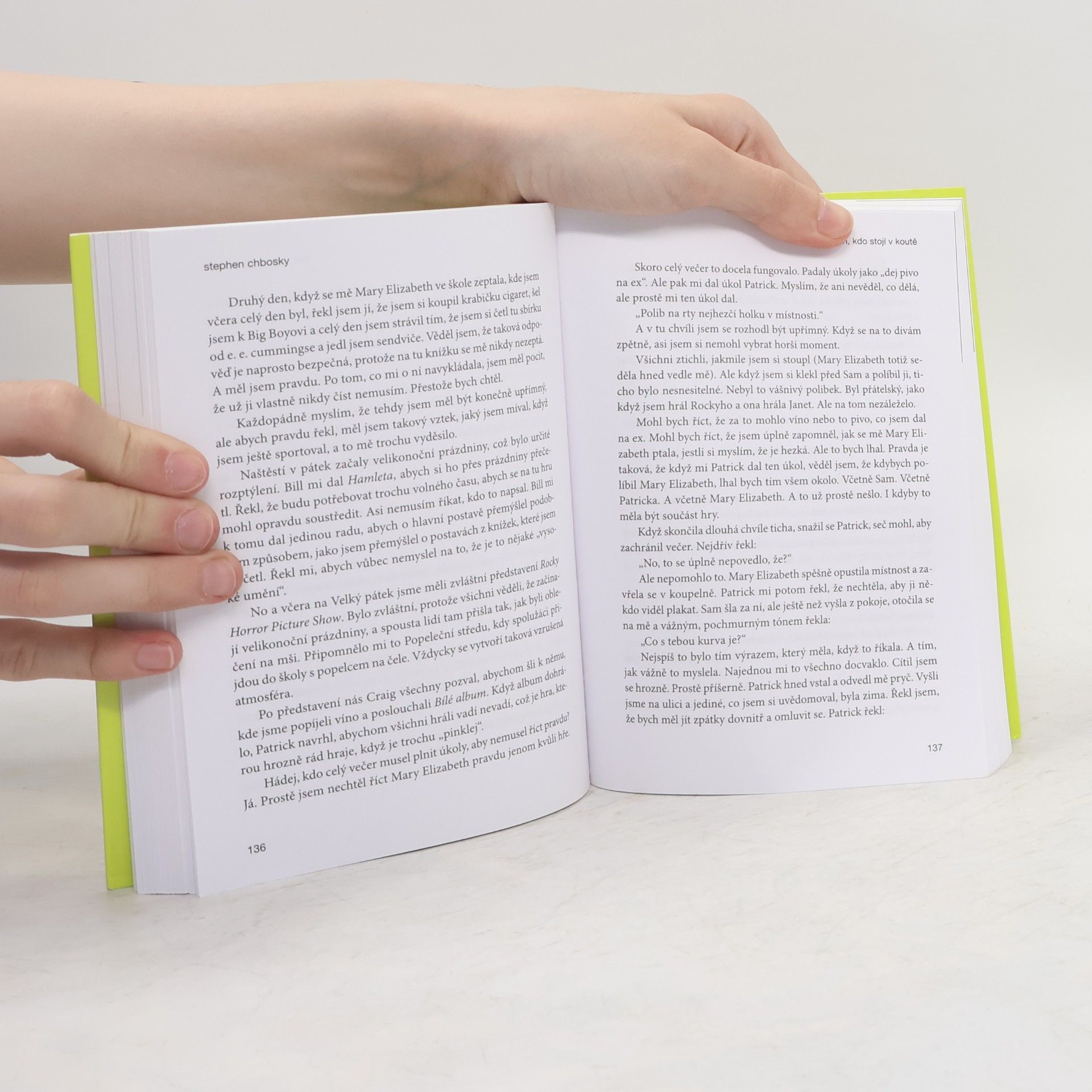 Stephen Chbosky Ten, kdo stojí v koutě