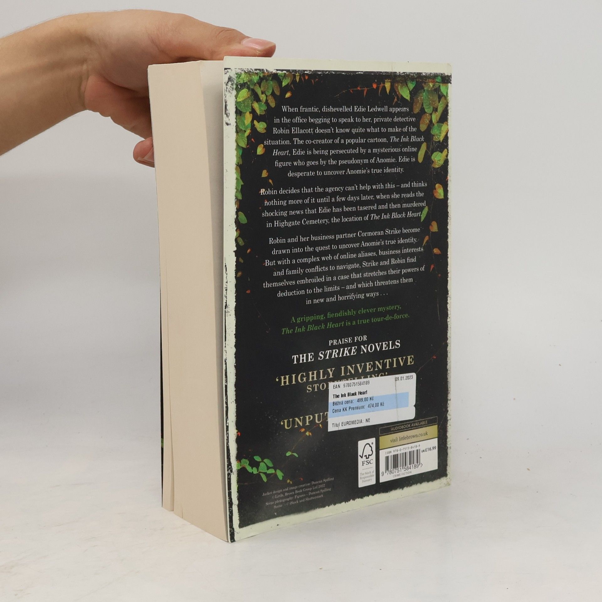 Joanne K. Rowling The Ink Black Heart