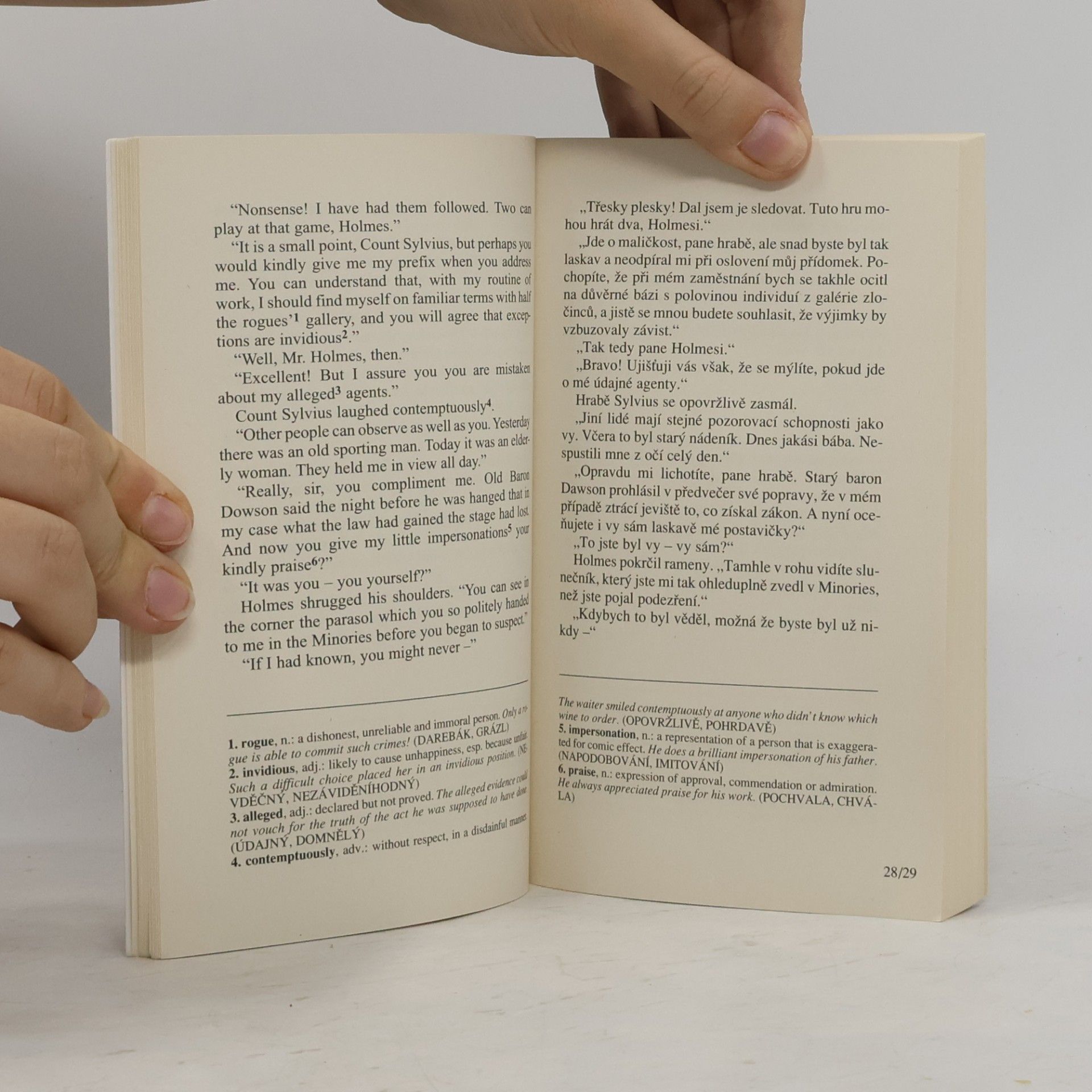 Arthur Conan Doyle The adventure of the Mazarin stone. Mazarinův drahokam