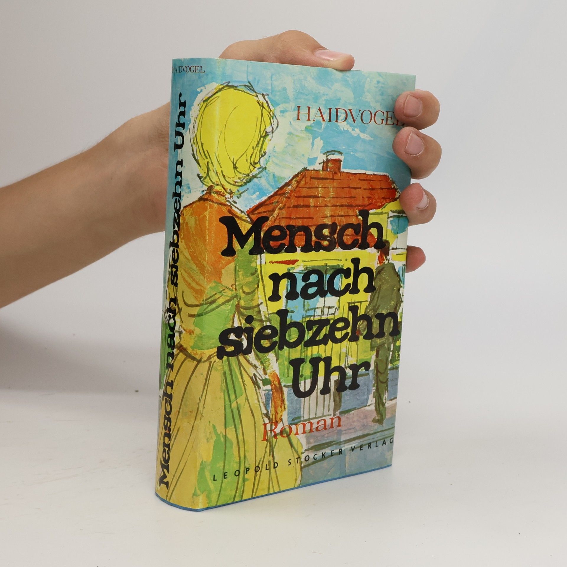Mensch nach siebzehn Uhr