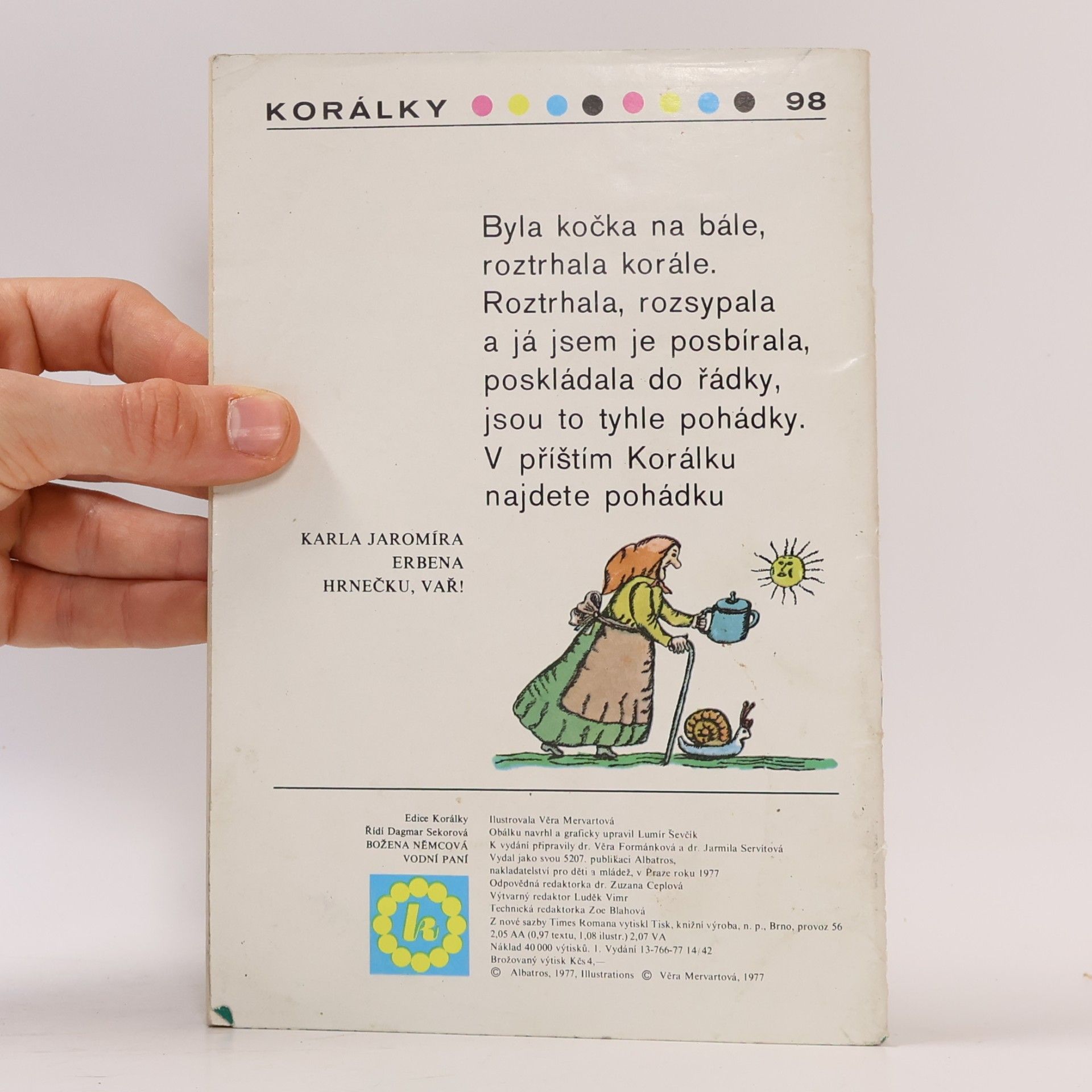 Božena Němcová Vodní paní