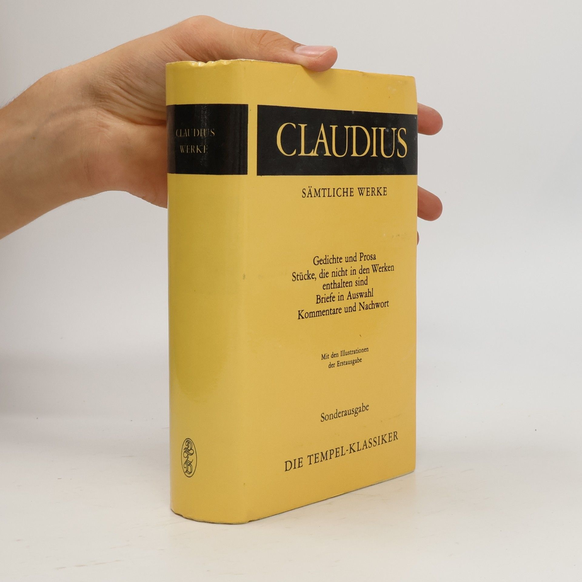 Matthias Claudius Sämtliche Werke