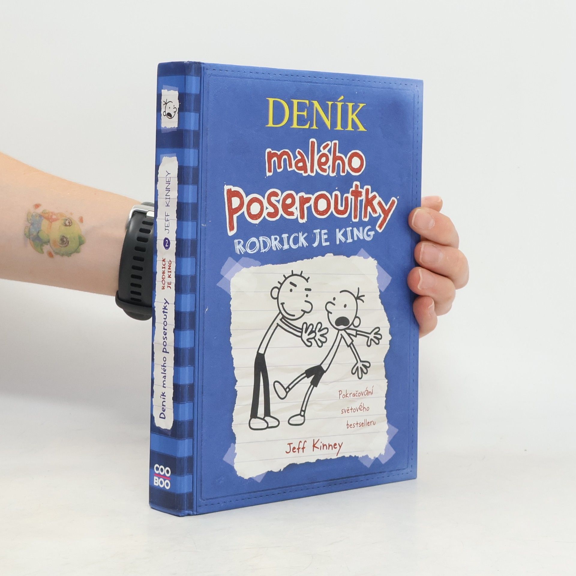 Jeff Kinney Deník malého poseroutky 2. Rodrick je king