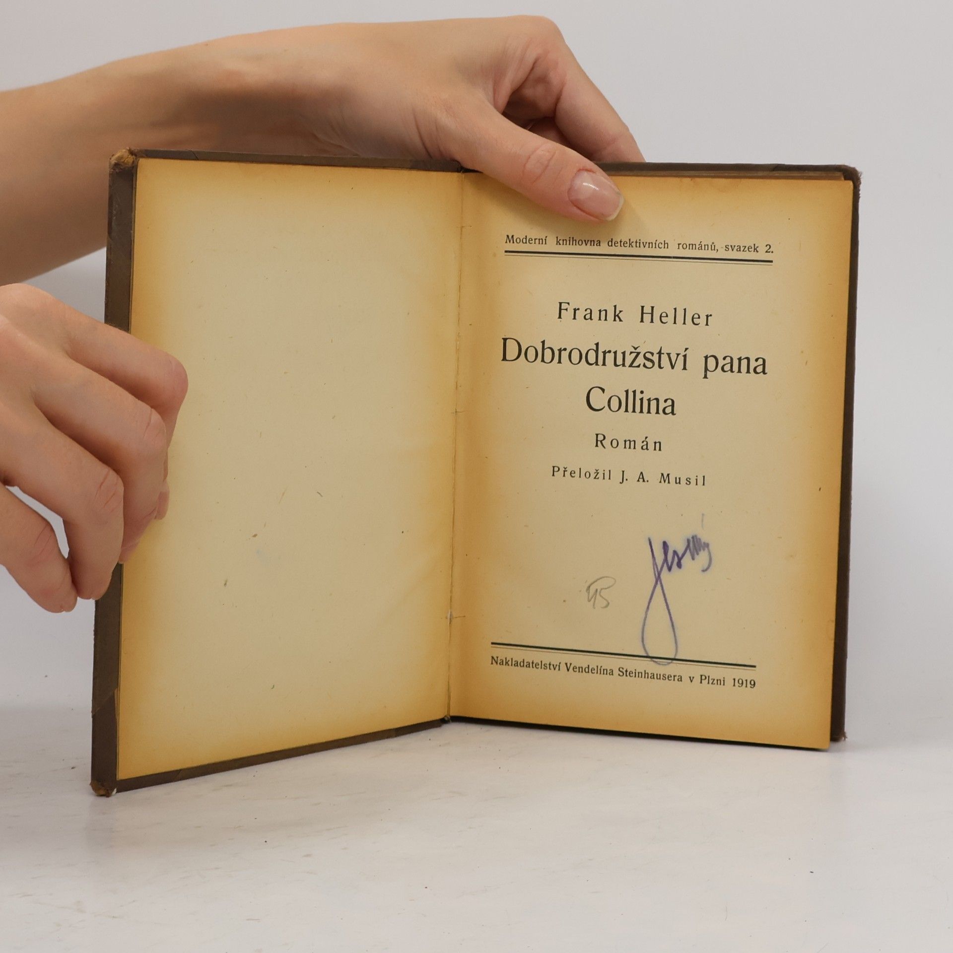 Heller Frank Dobrodružství pana Filipa Collina