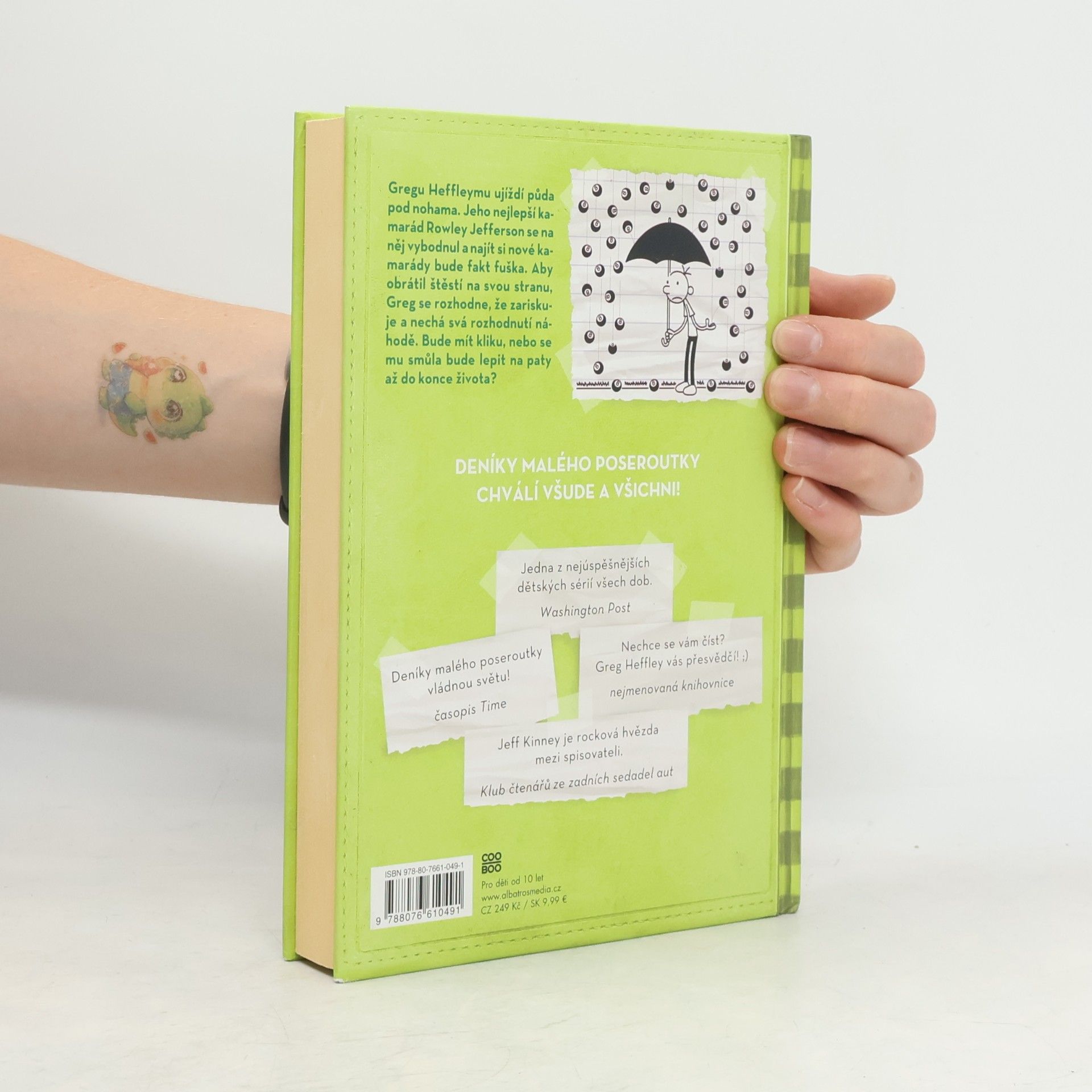 Jeff Kinney Deník malého poseroutky 8. Fakt smůla