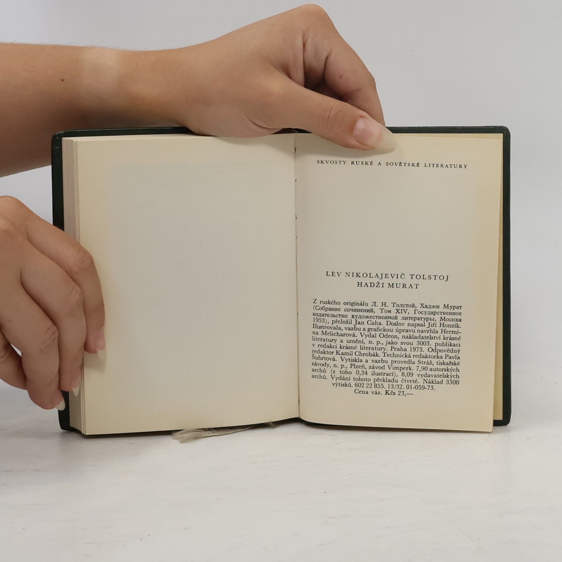 Lew Nikolajewitsch Tolstoi Hadži Murat