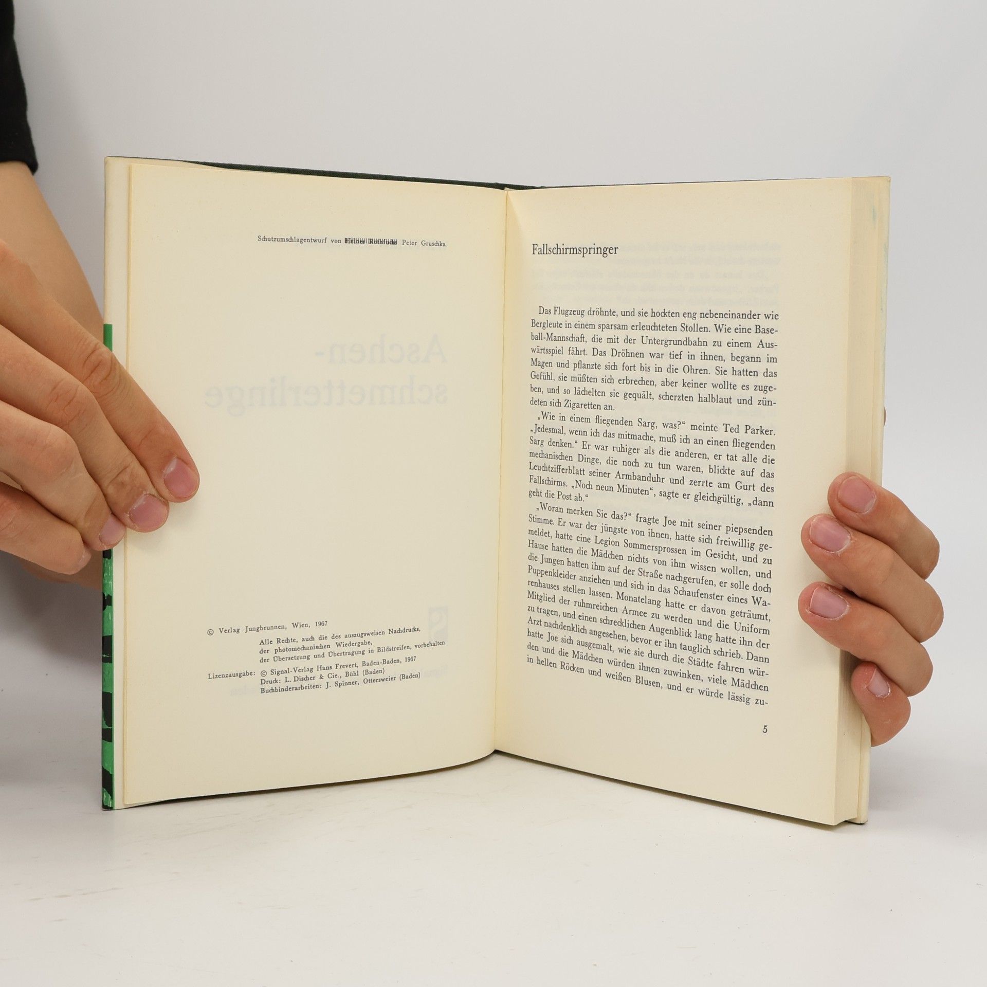 Winfried Bruckner Aschen Schmetterlinge