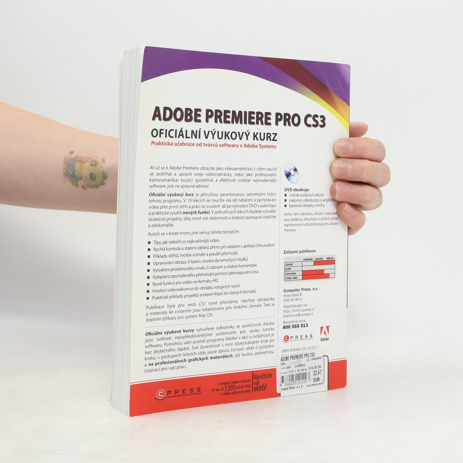 Auteurscollectief Adobe Premiere Pro CS3 : oficiální výukový kurz