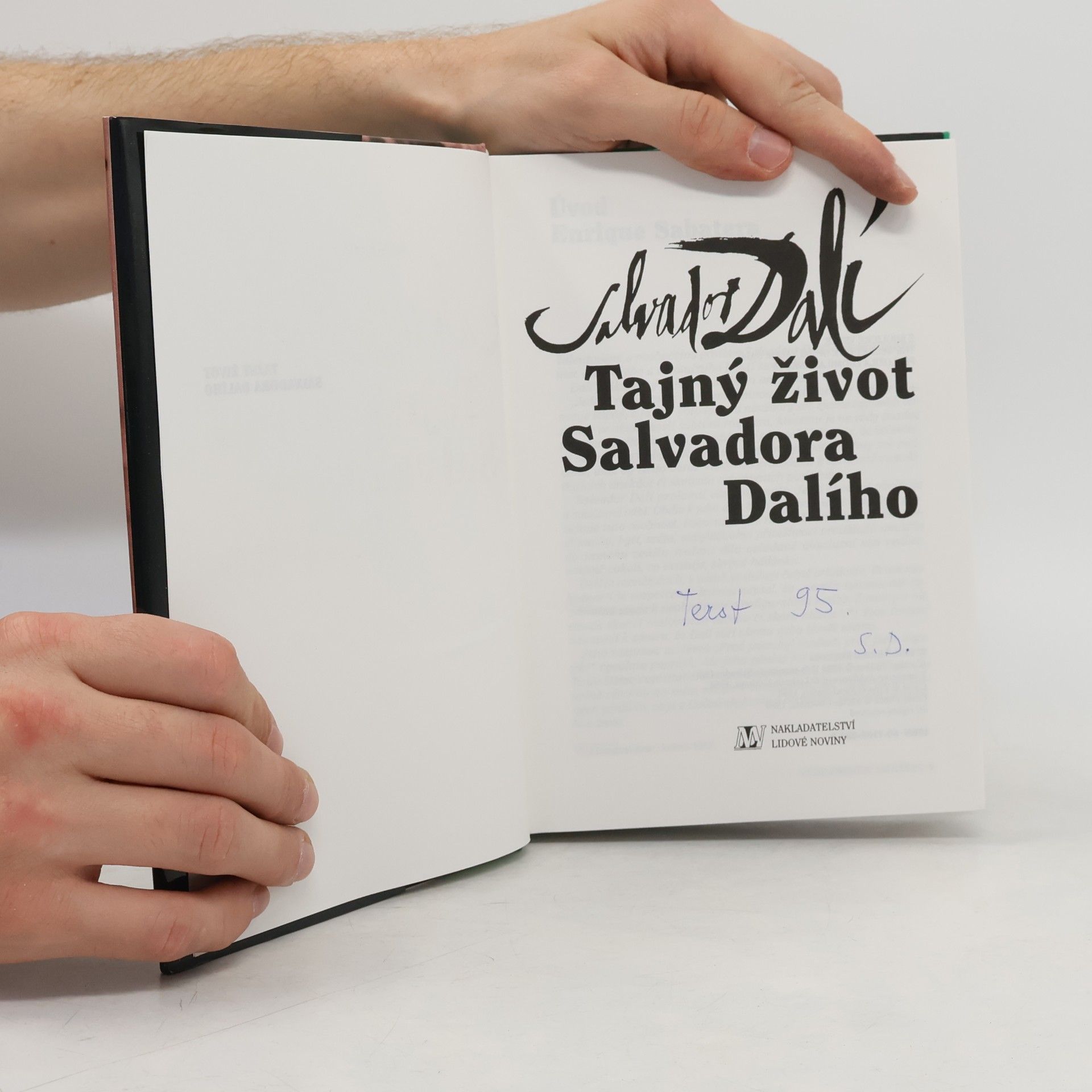 Salvador Dalí Tajný život Salvadora Dalího