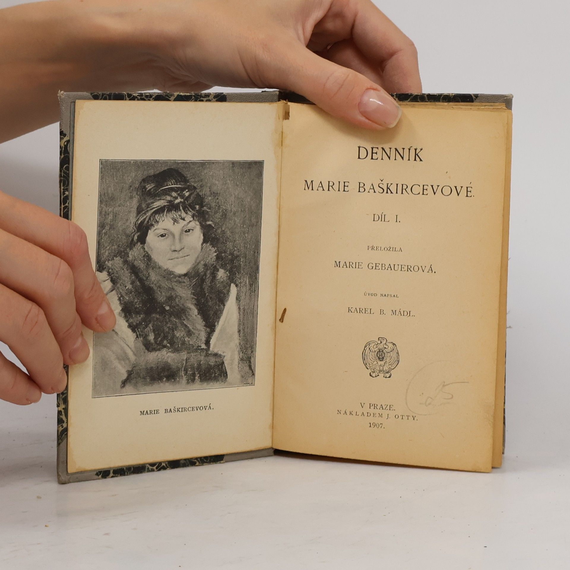 Marie Gebauerová Denník Marie Baškircevové I