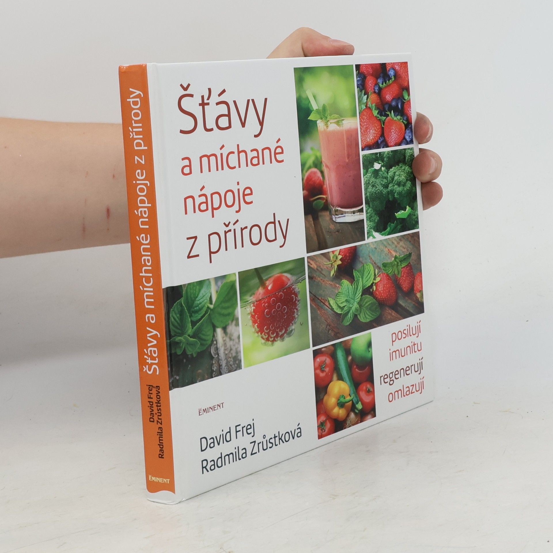 Radmila Zrůstková Šťávy a míchané nápoje z přírody