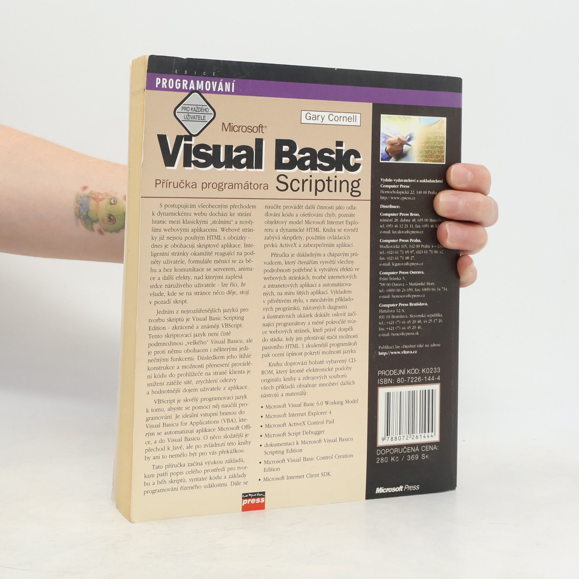 Gary Cornell Visual Basic Scripting: Příručka programátora