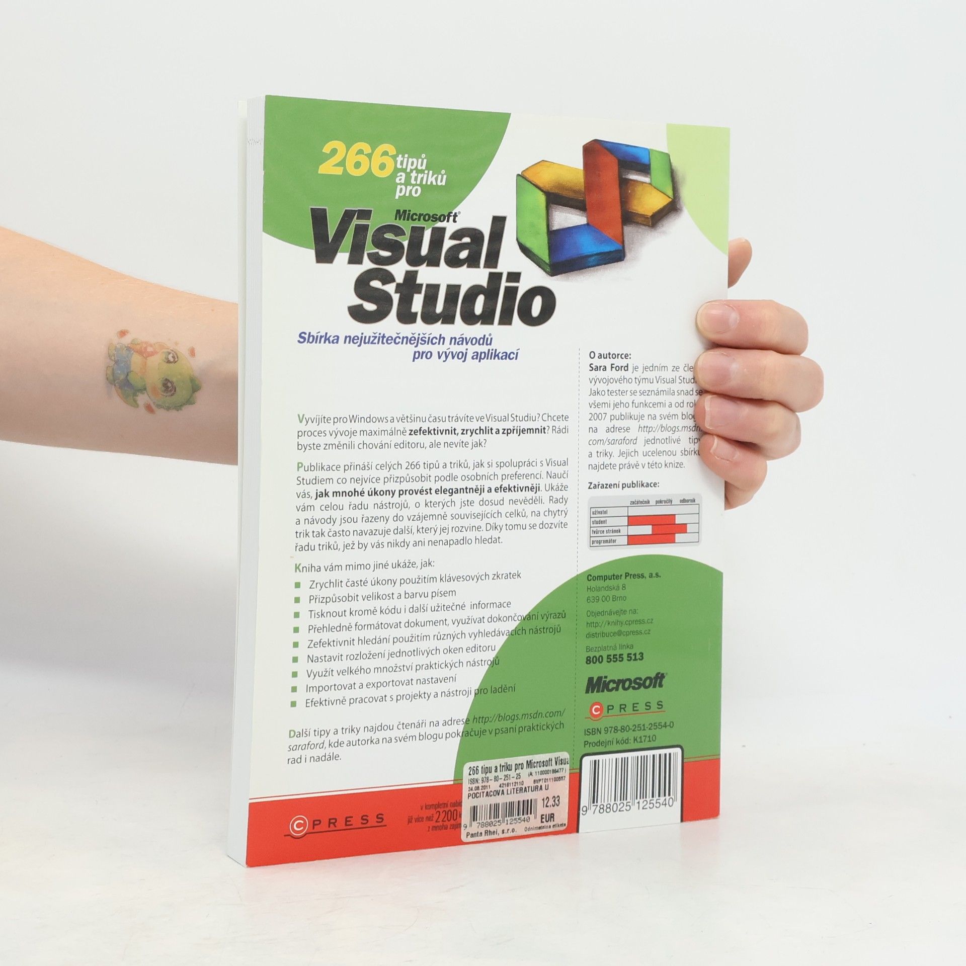 Sara Ford 266 tipů a triků pro MS Visual Studio
