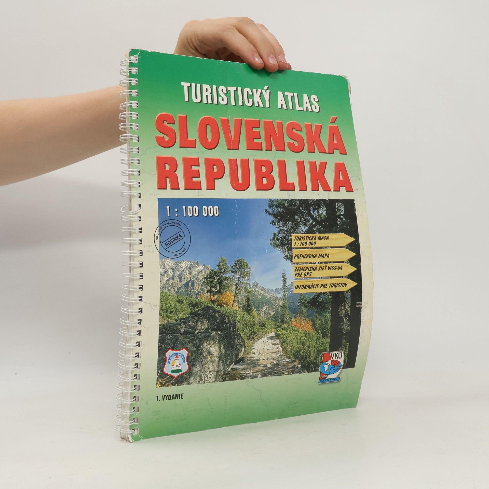 Kolektív autorov Turistický atlas Slovenská republika 1: 100 000