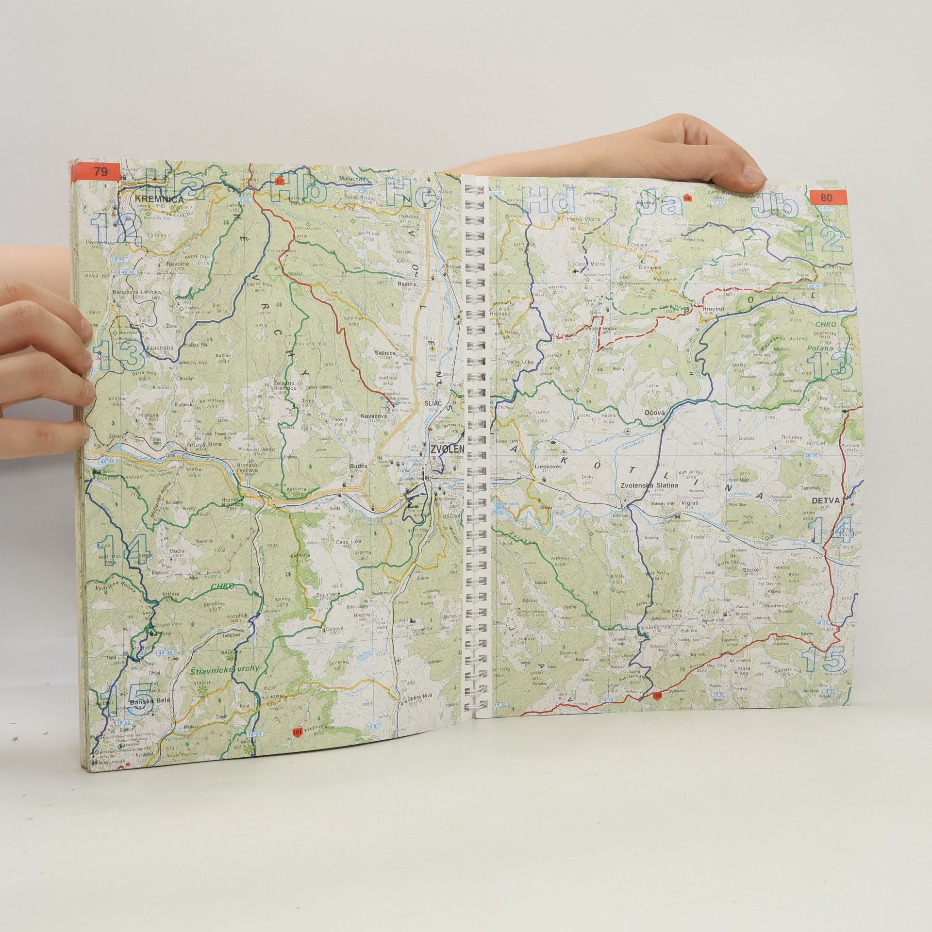 Kolektív autorov Turistický atlas Slovenská republika 1: 100 000