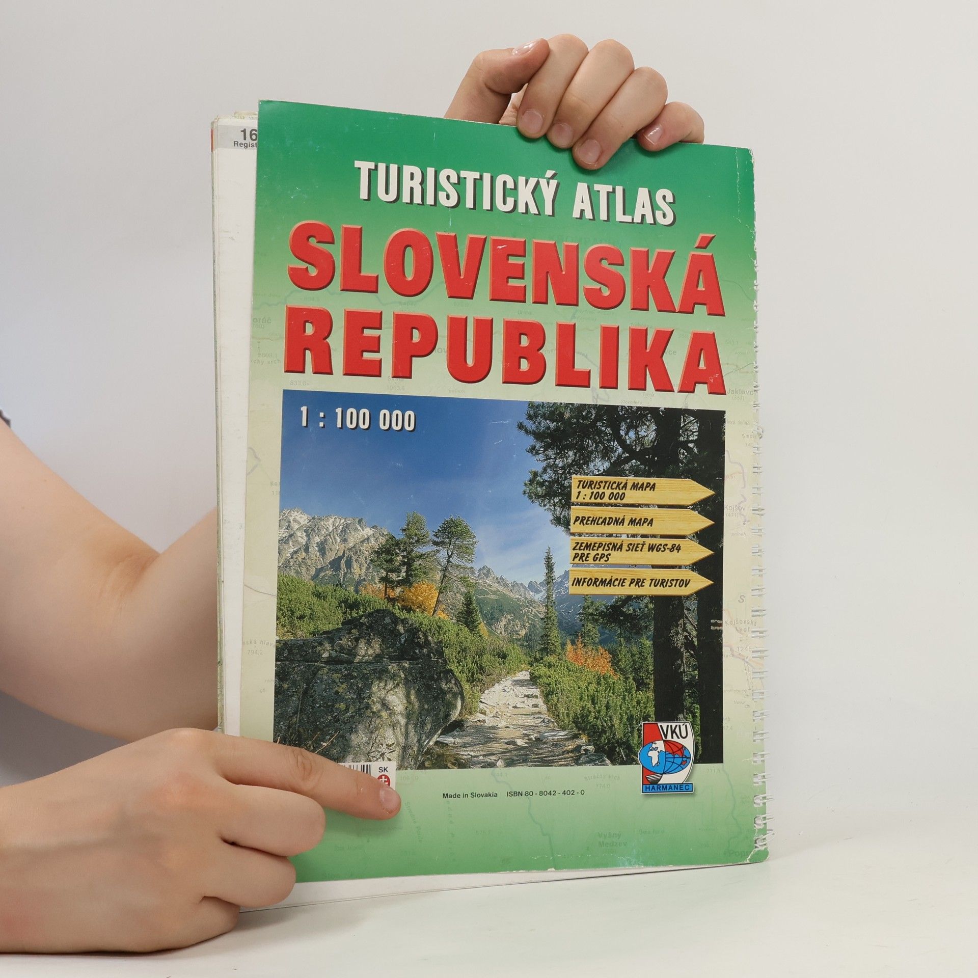 Kolektív autorov Turistický atlas Slovenská republika 1: 100 000