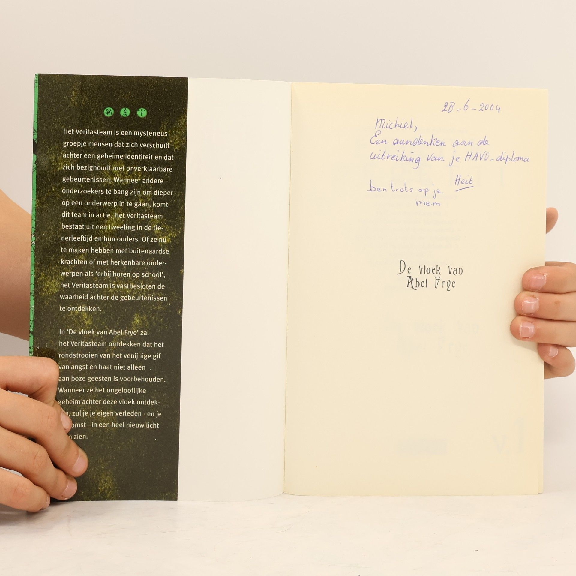 Frank E. Peretti Het Veritas Project - 1: De vloek van Abel Frye