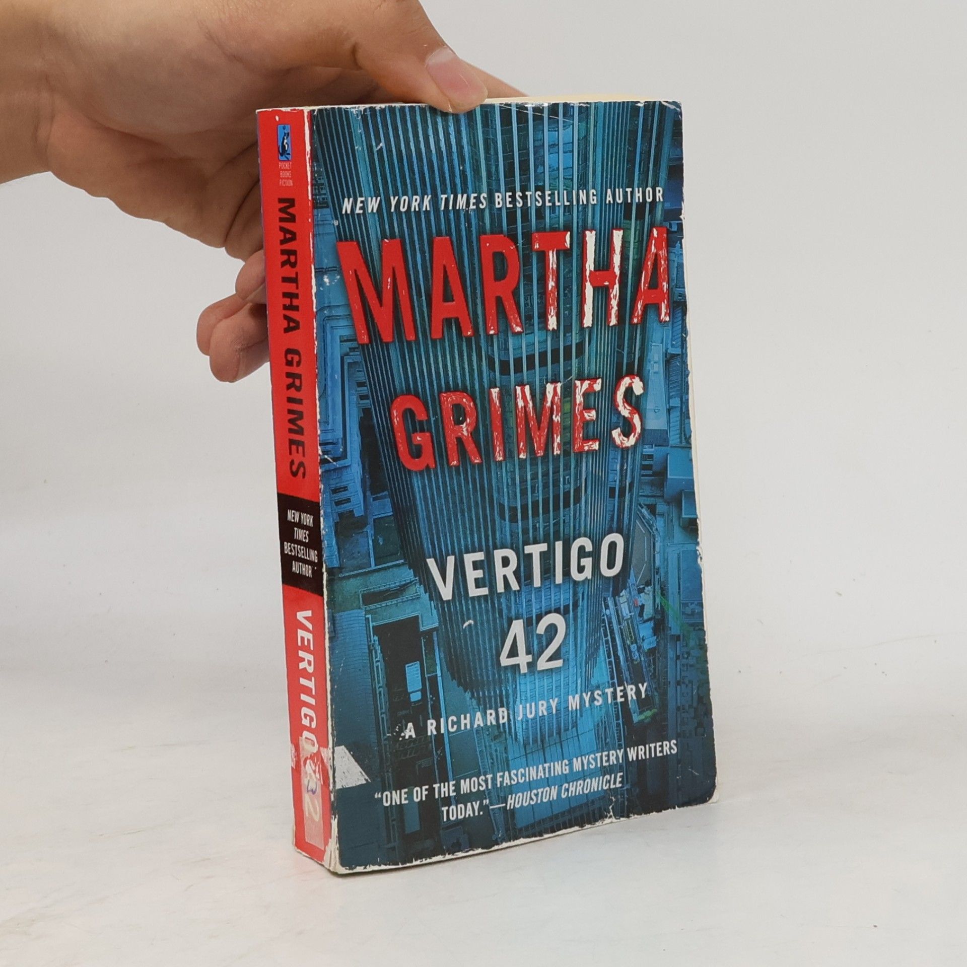Martha Grimes Vertigo 42. Inspektor Jury und die Frau in Rot, englische Ausgabe