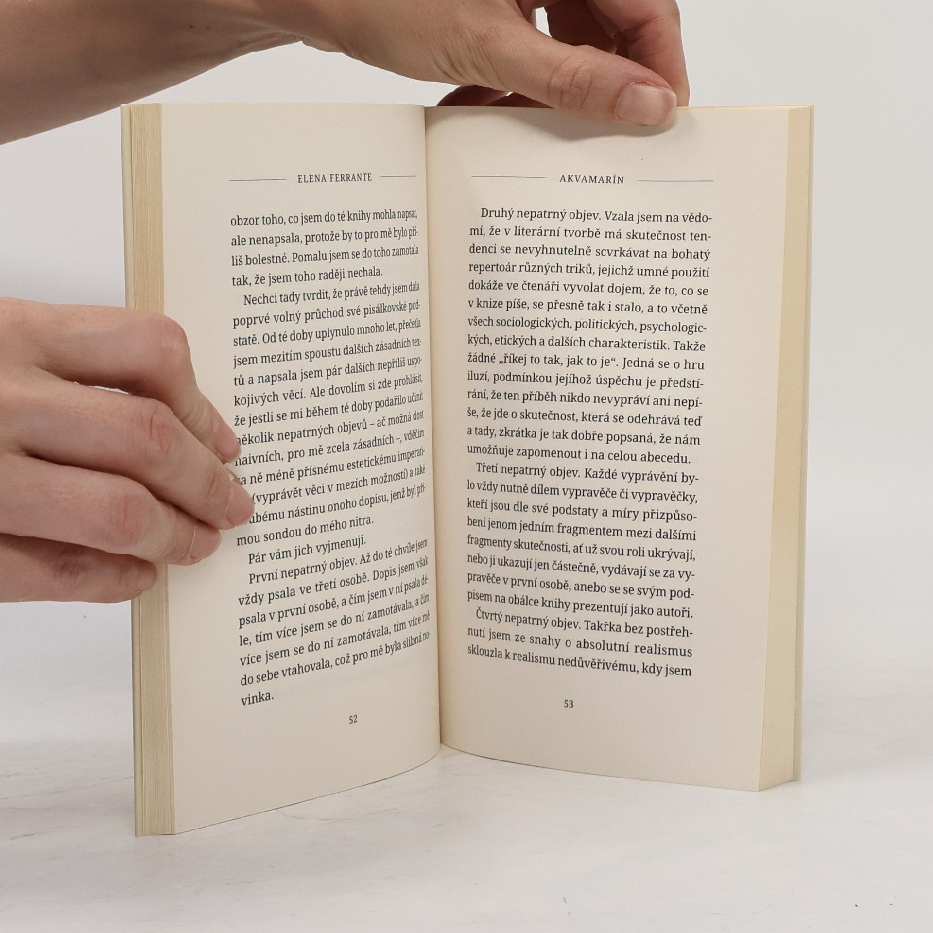 Elena Ferrante Na okraji : o potěšení z četby a psaní